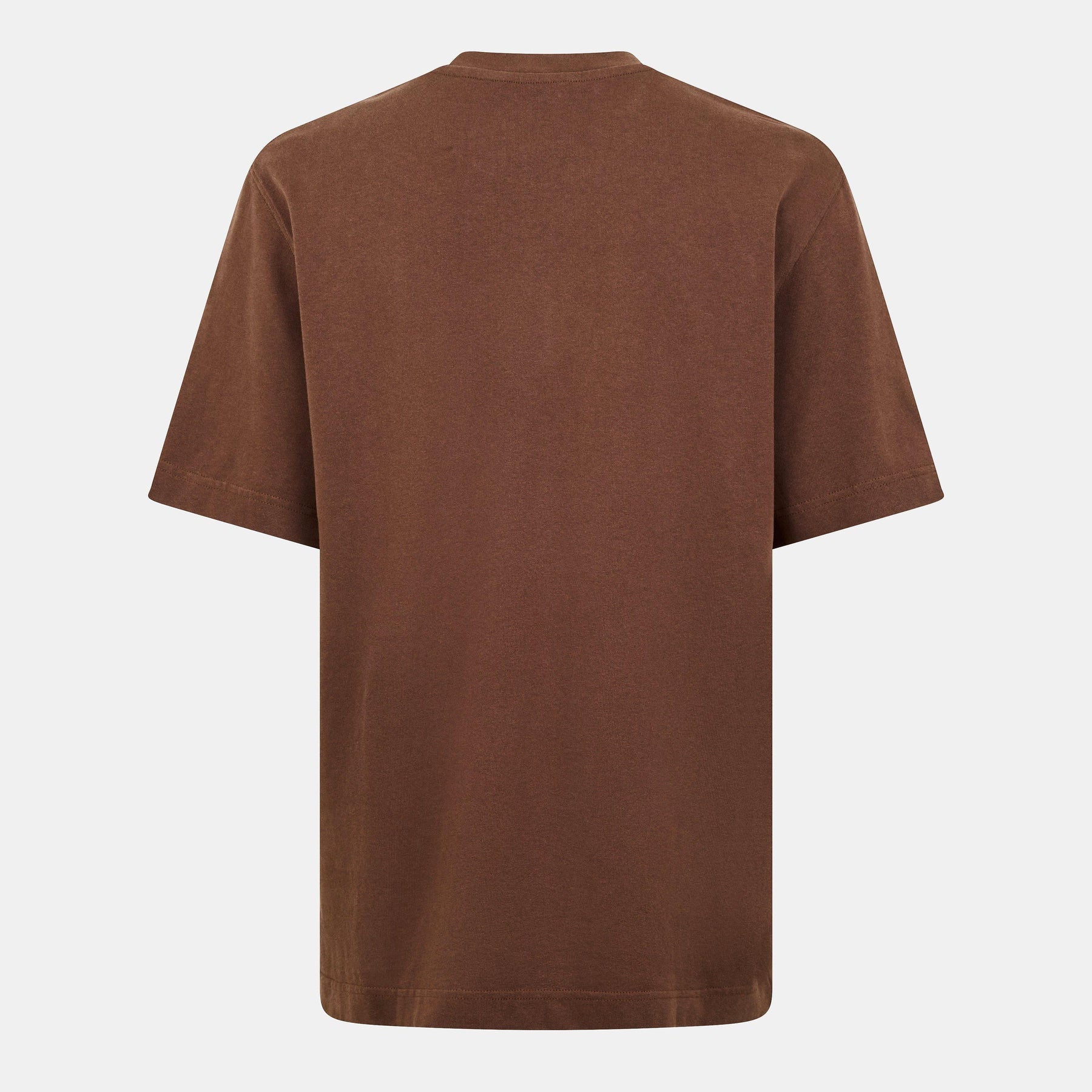 Men's Plain Cotton Grosgrain Tab T-Shirt