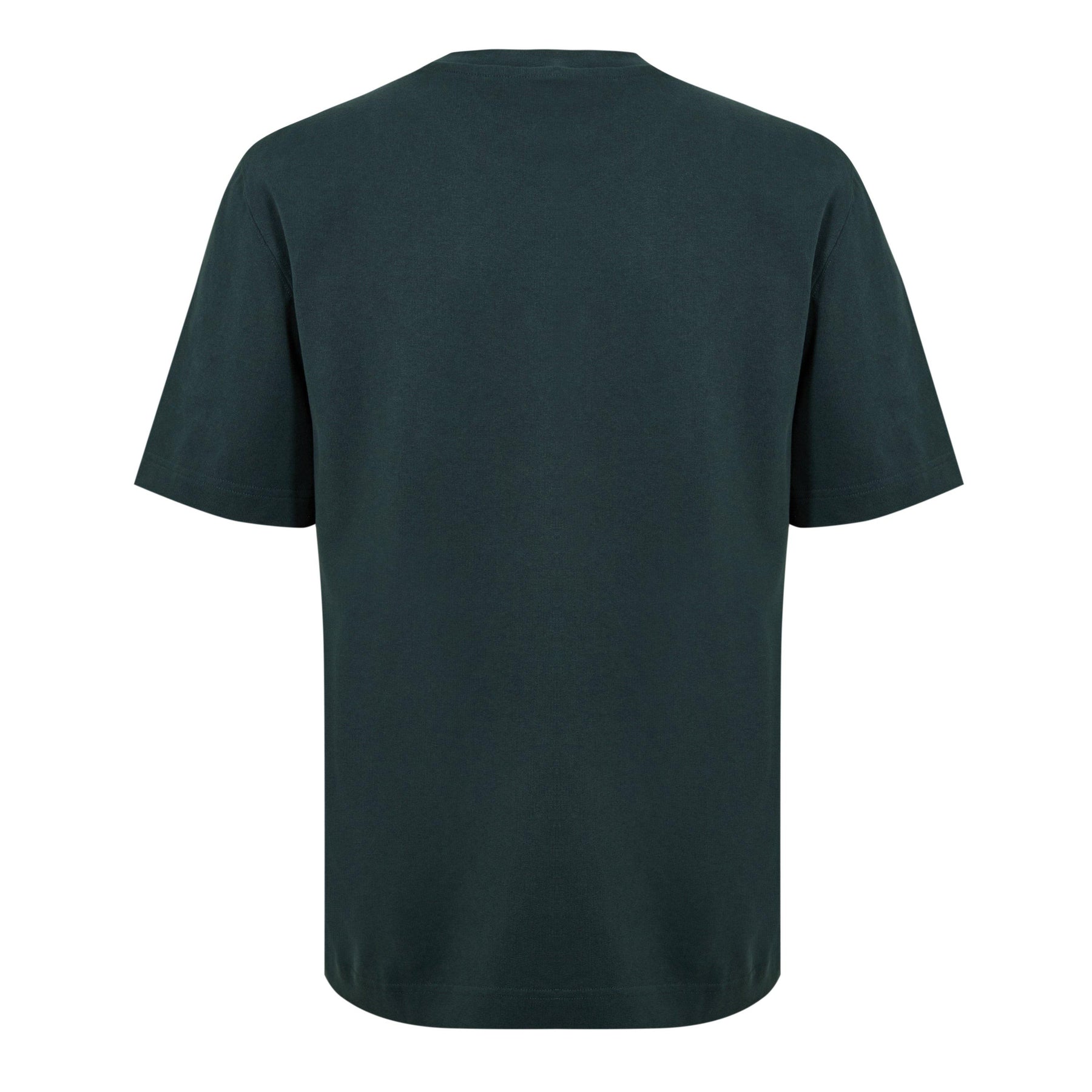 Men's Plain Cotton Grosgrain Tab T-Shirt