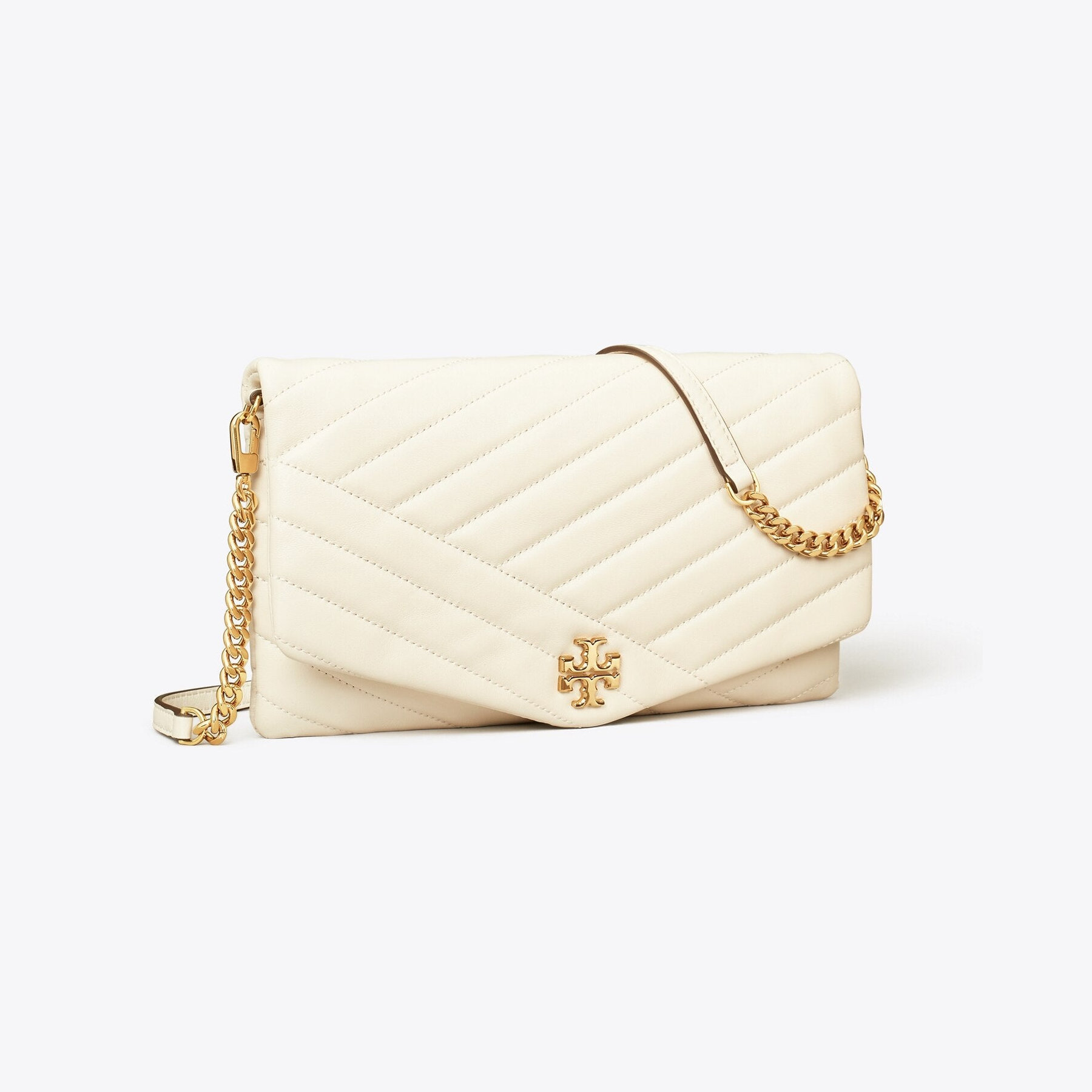 Kira Chevron Clutch