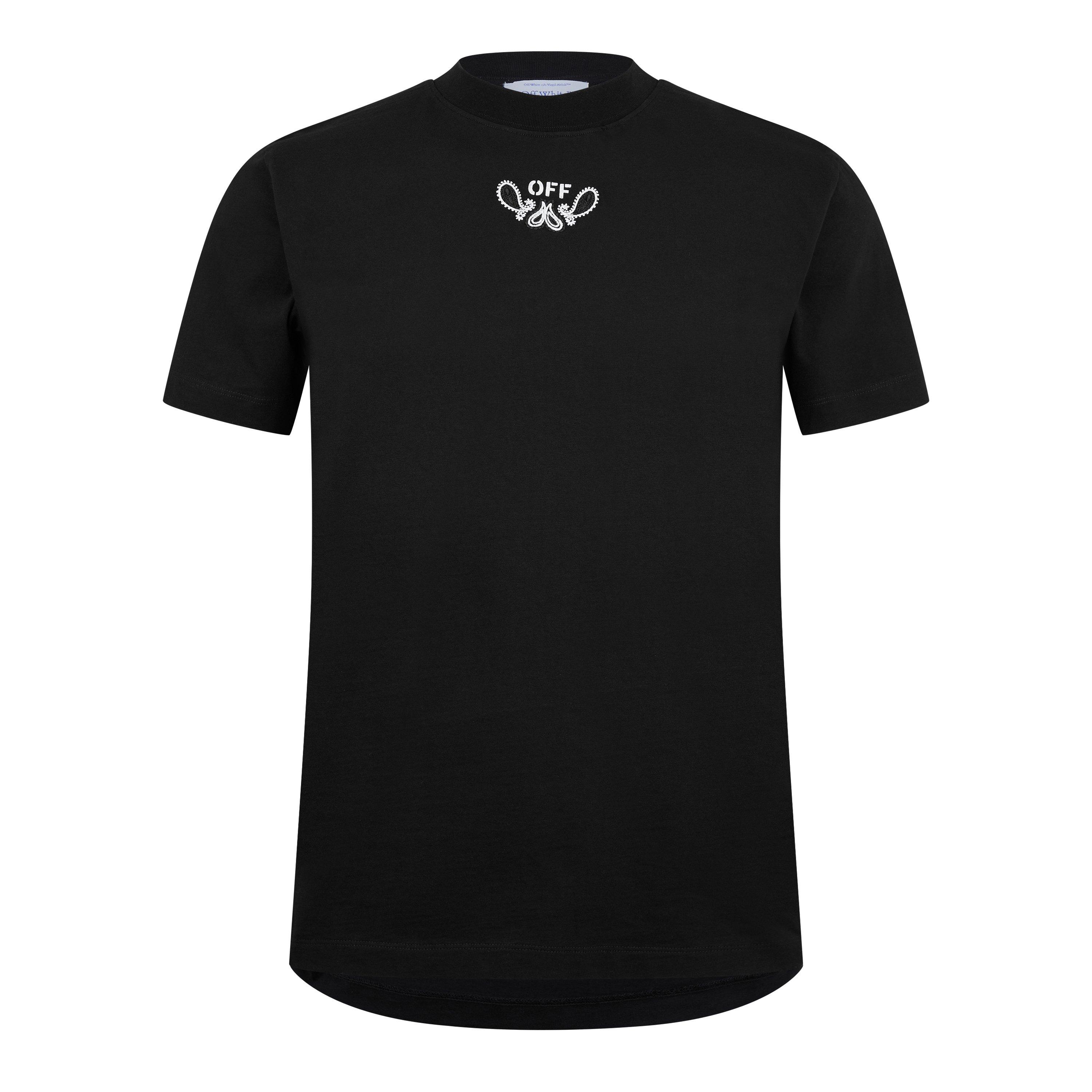 Bandanna Skate Cotton Crew Neck T-Shirt