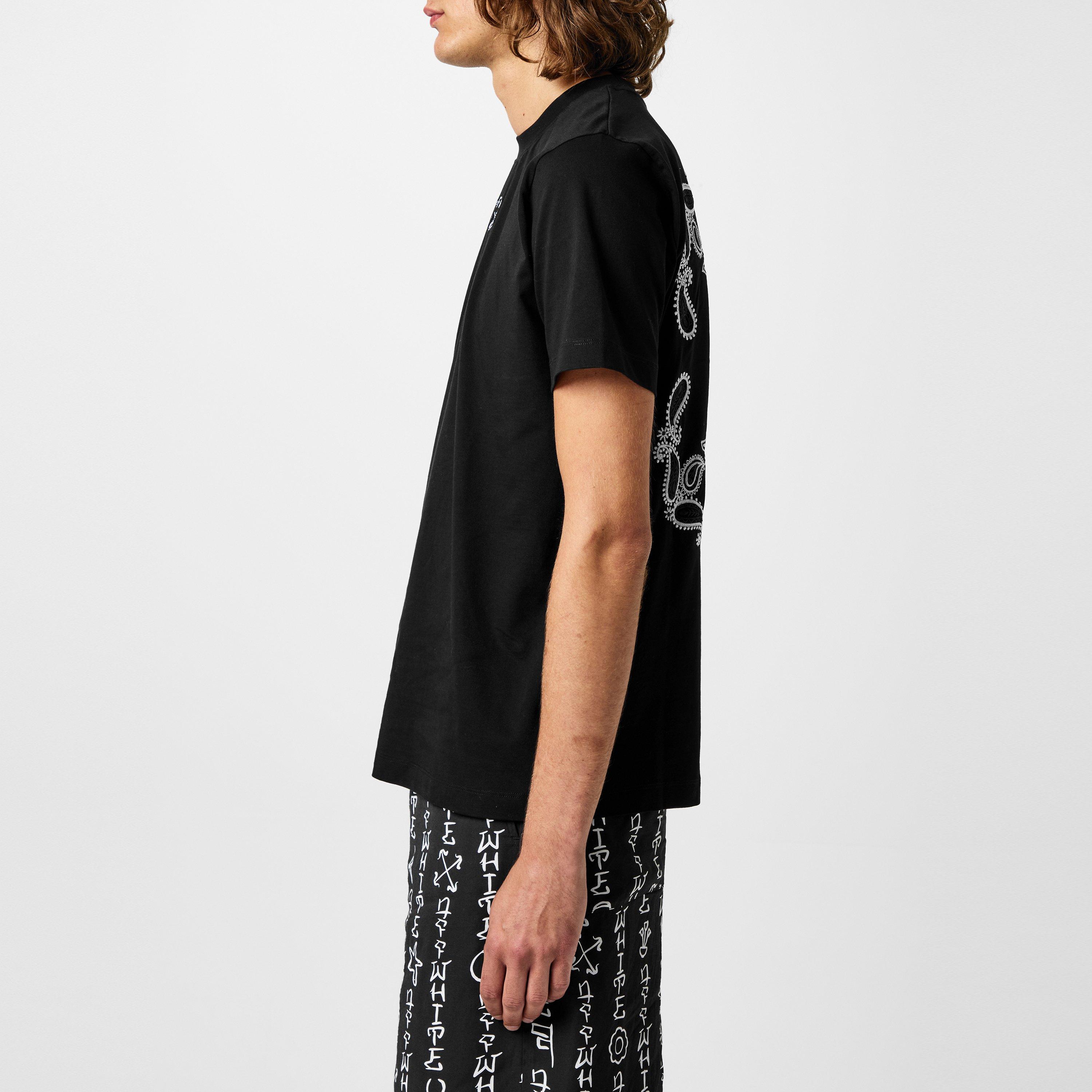 Bandanna Skate Cotton Crew Neck T-Shirt