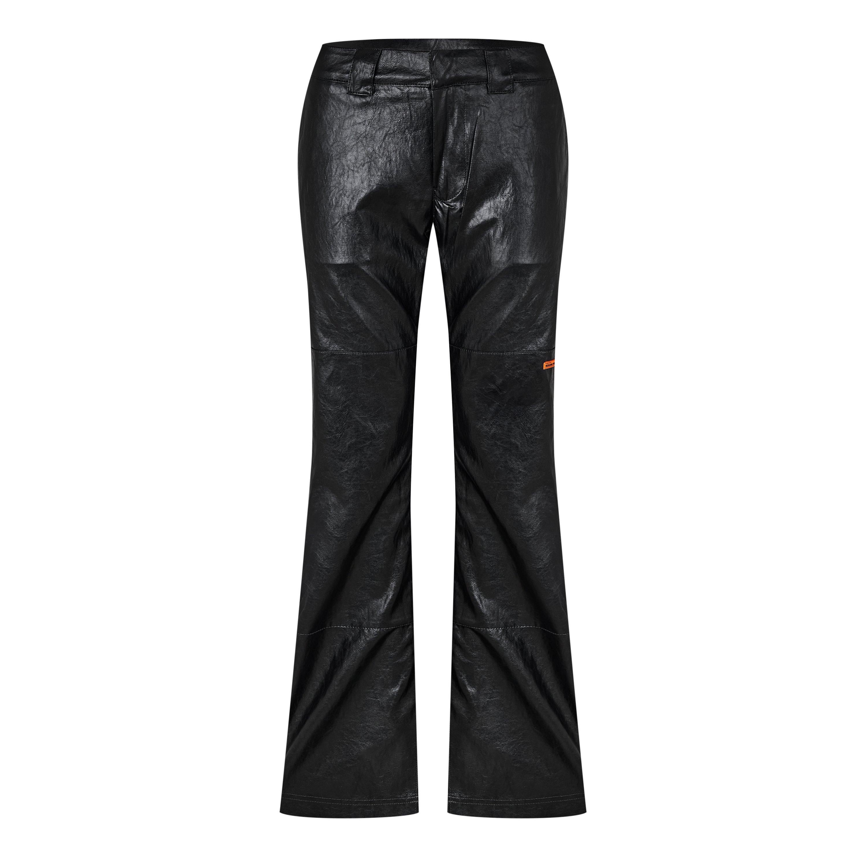 Leather Chinos