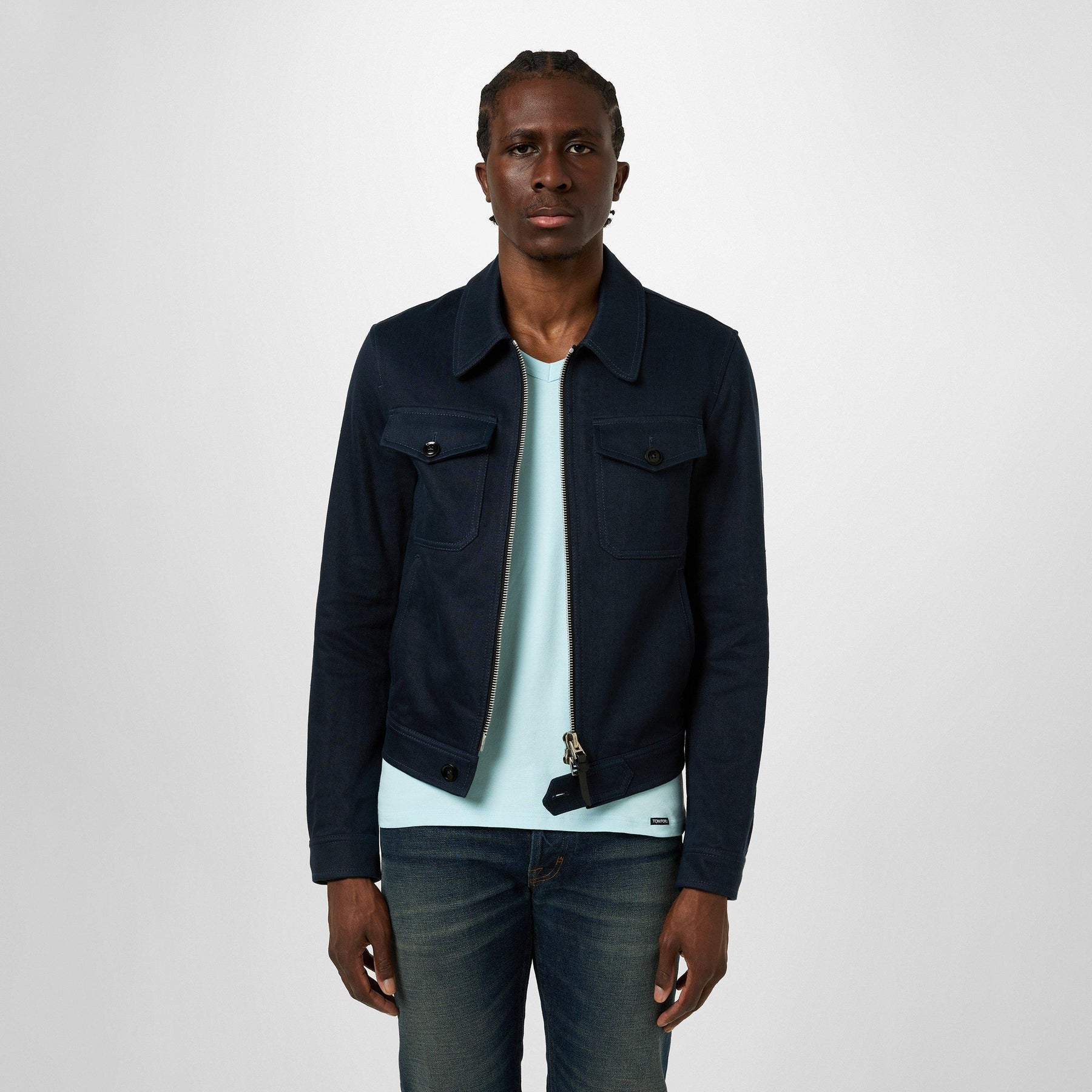 Linen Blouson