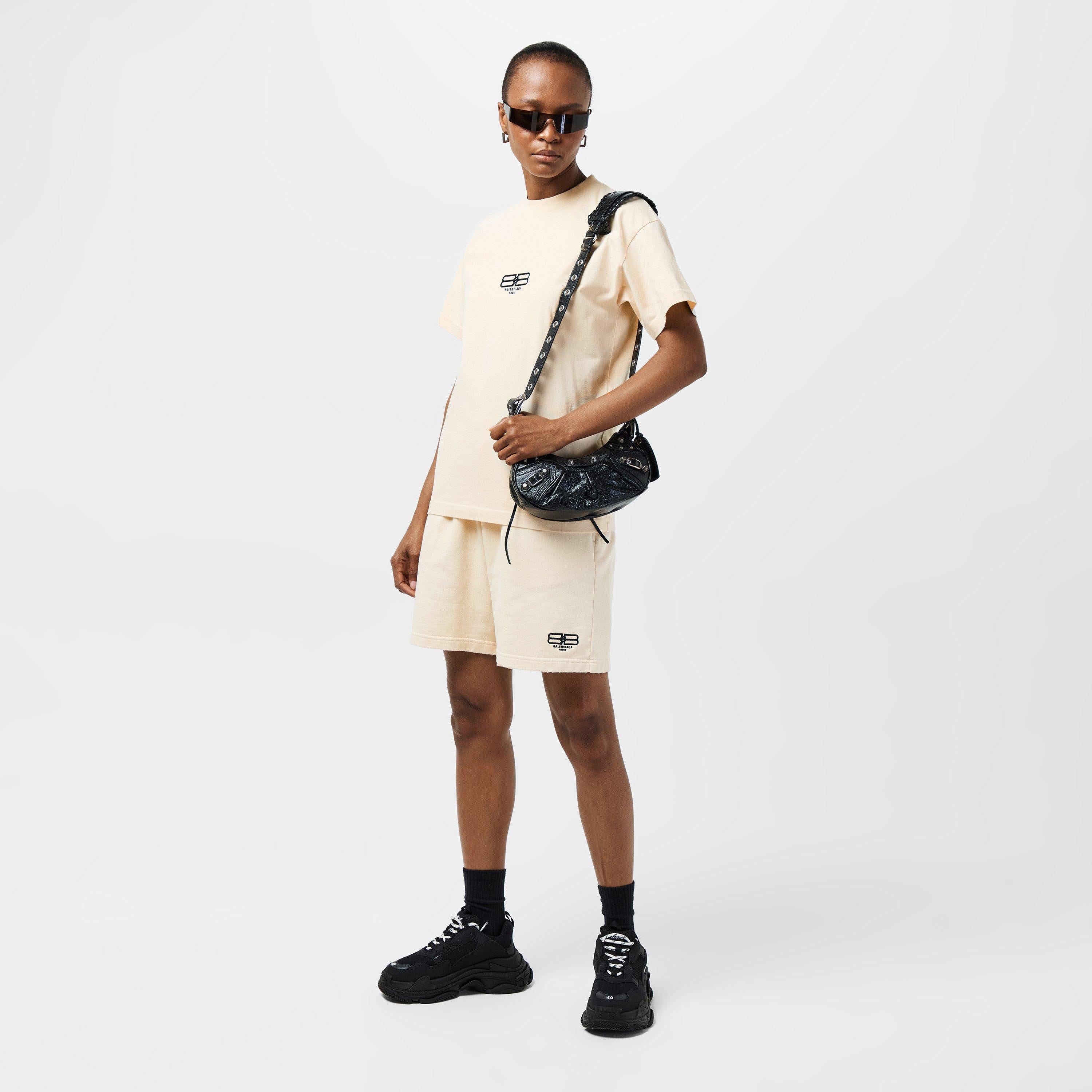 Stretch Fleece Jogger Shorts
