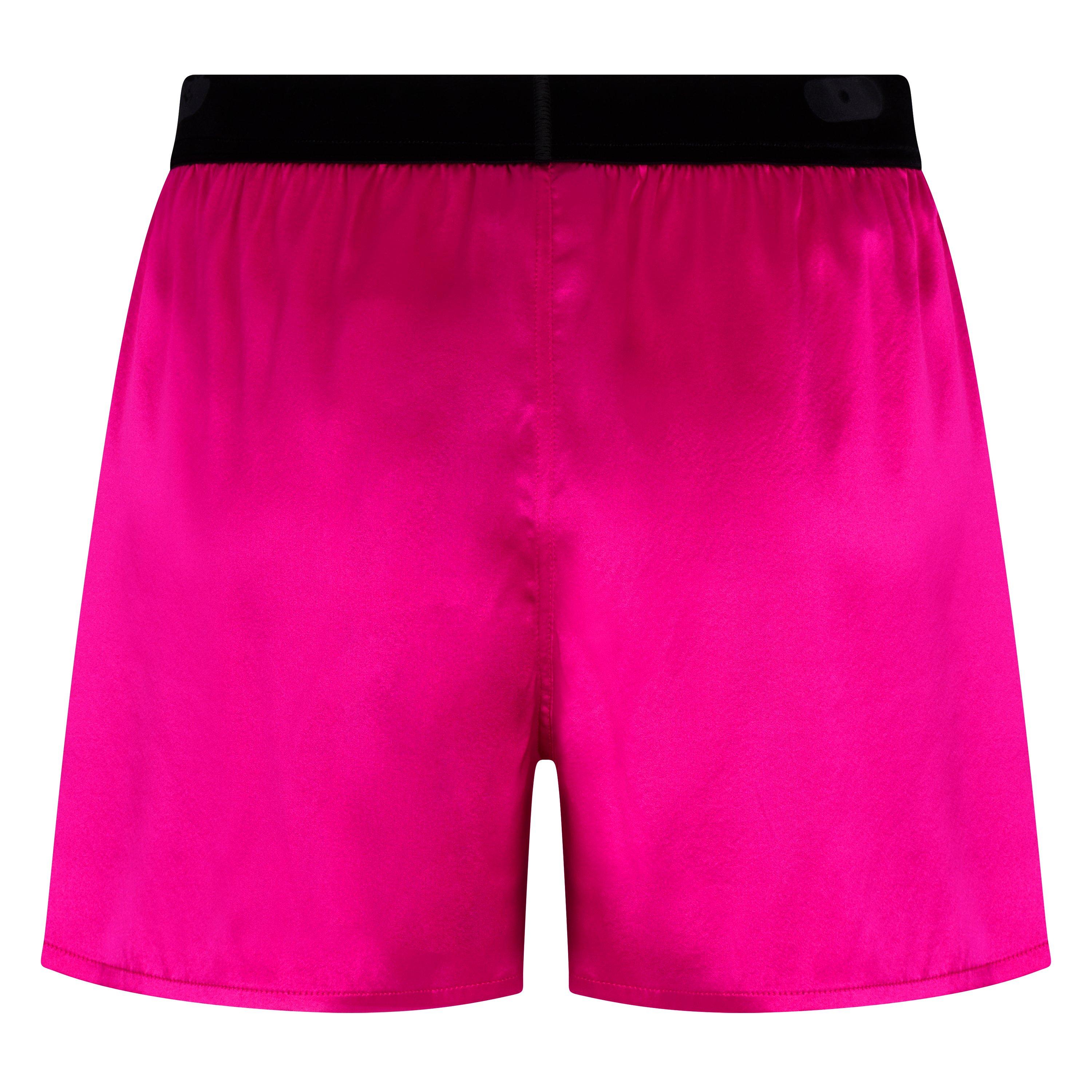 Logo Waistband Silk Boxers