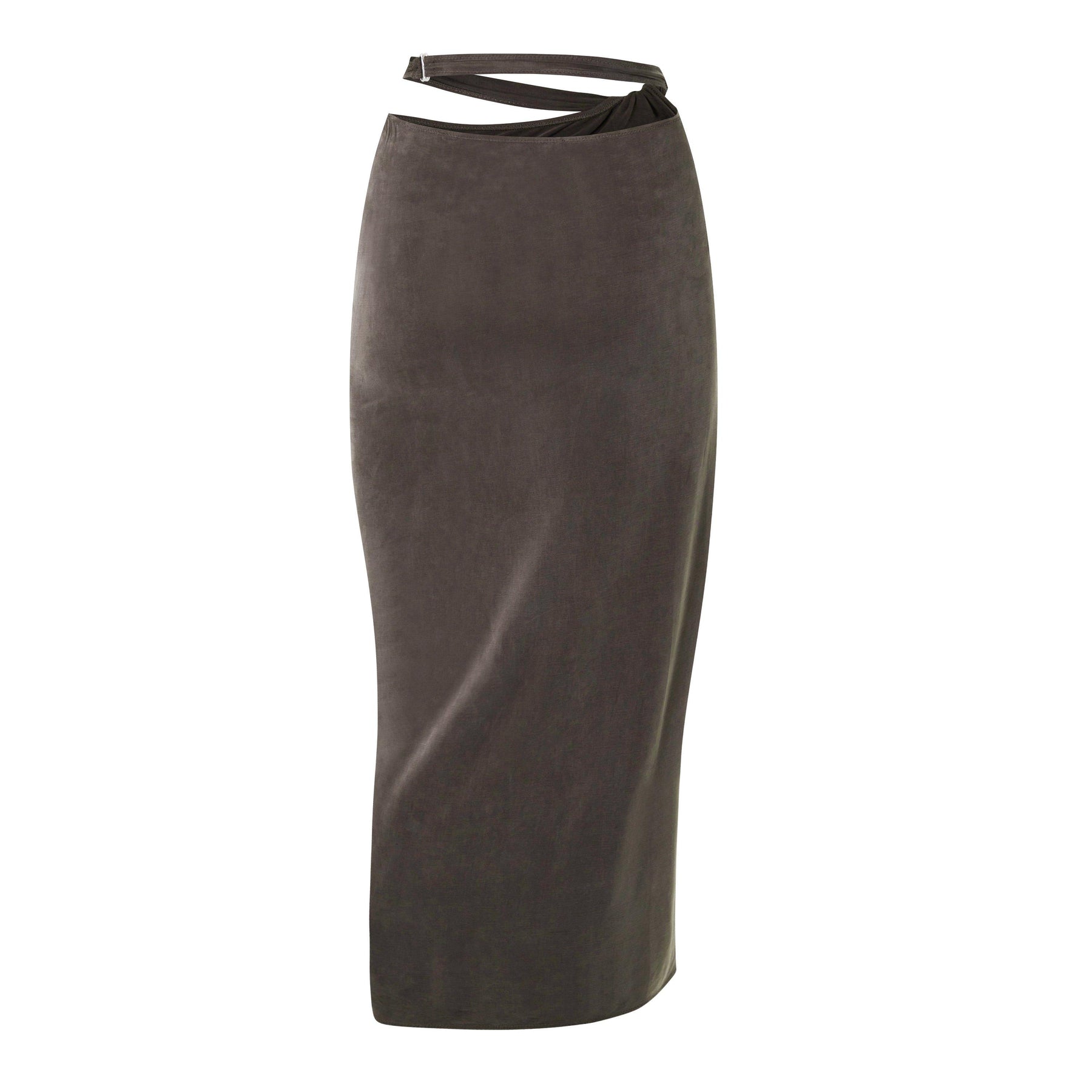 La Espel Split Midi Skirt