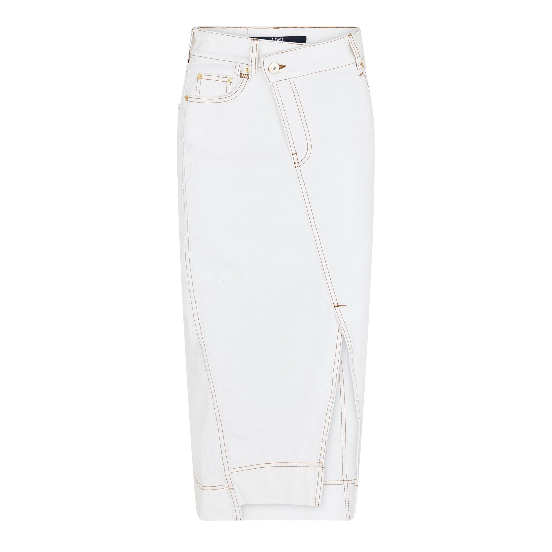 La Jupe De-Nimes Midi Skirt