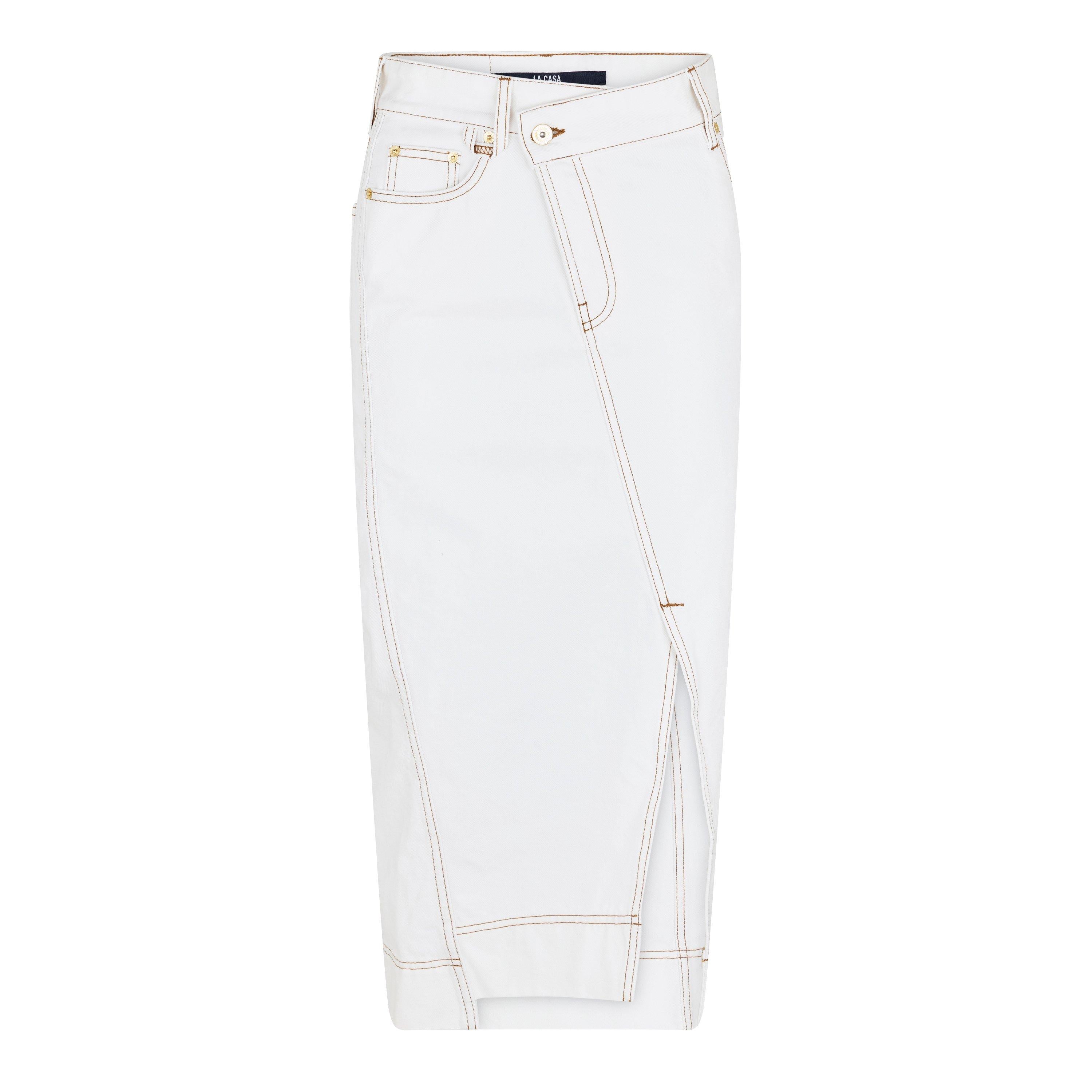 La Jupe De-Nimes Midi Skirt