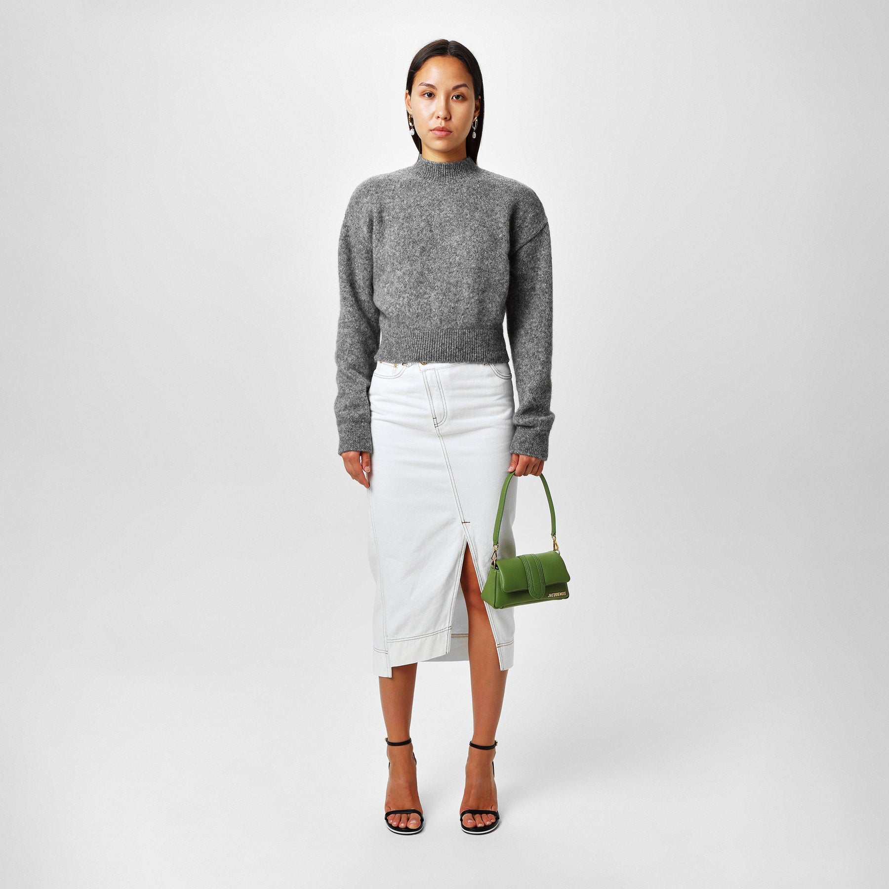 La Jupe De-Nimes Midi Skirt