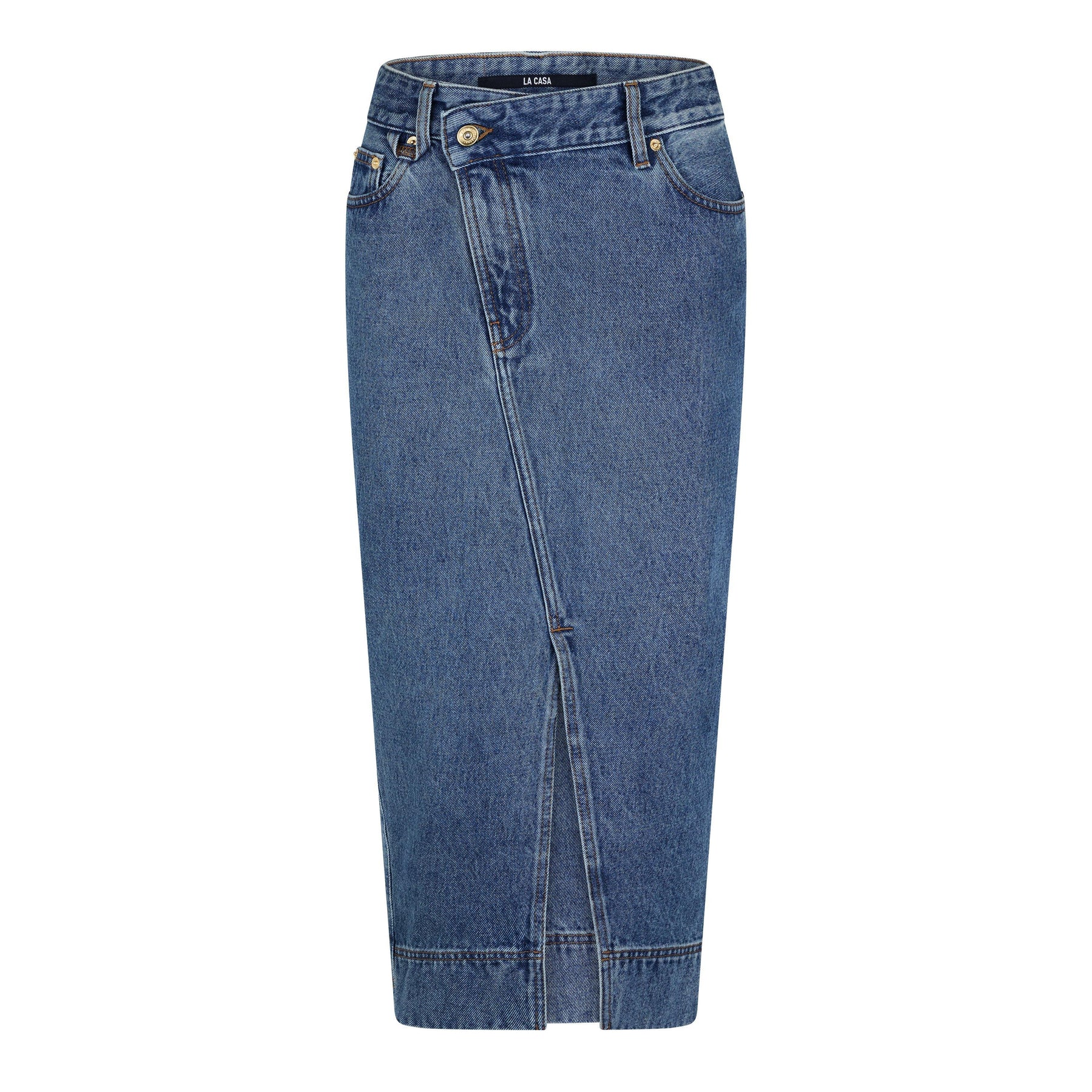 La Jupe De-Nimes Midi Skirt