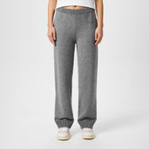 Women's Plain Wool Straight Leg Joggers