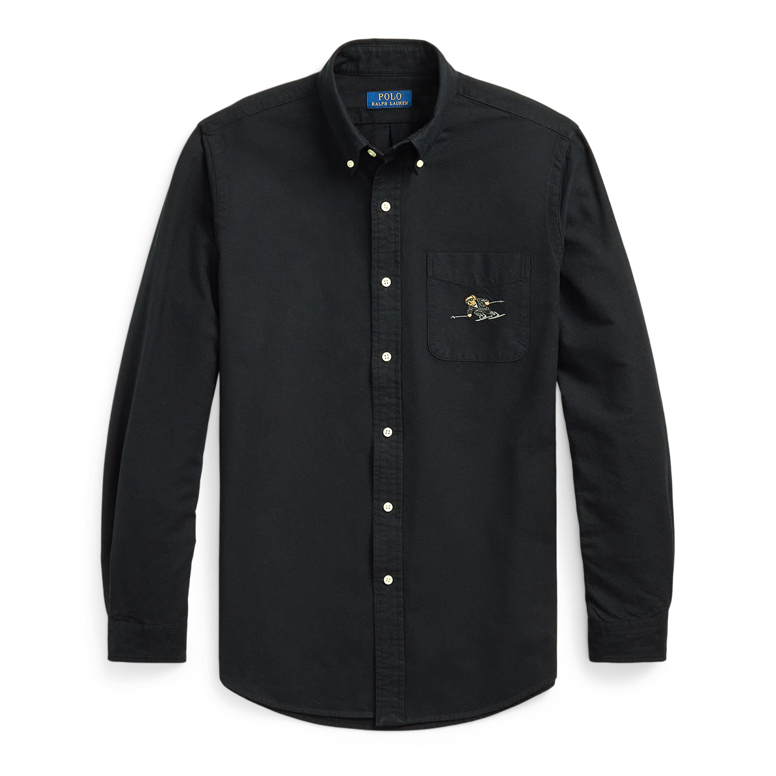 Brushed Polo Bear Oxford Shirt