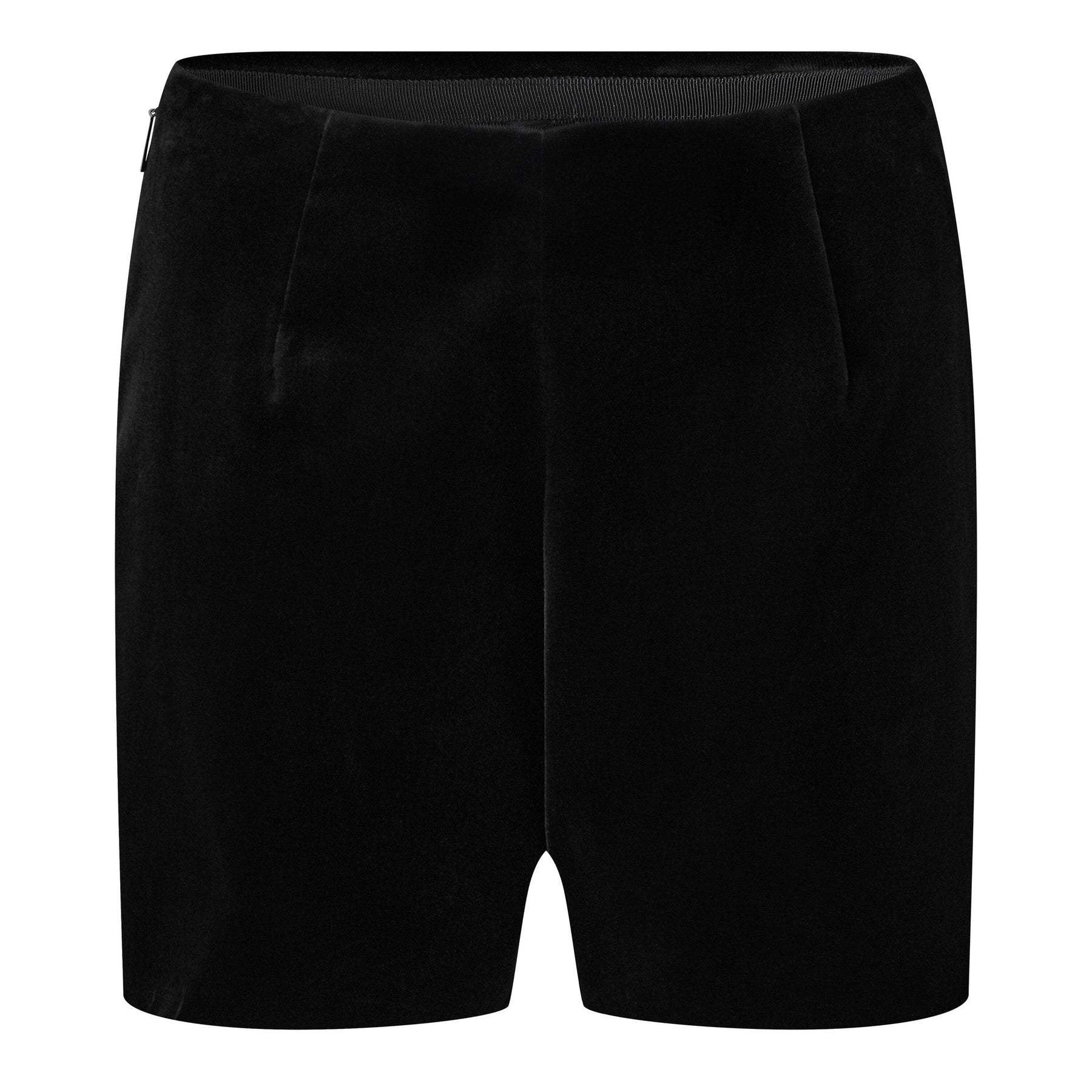 Velvet Mini Shorts