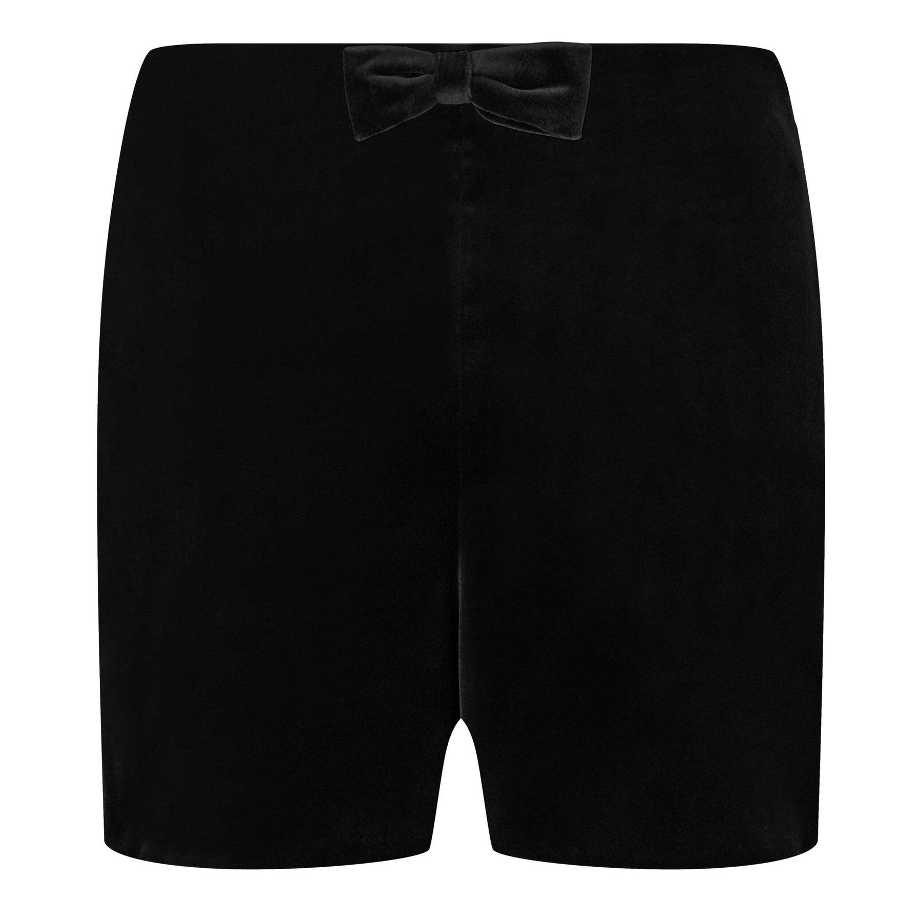 Velvet Mini Shorts