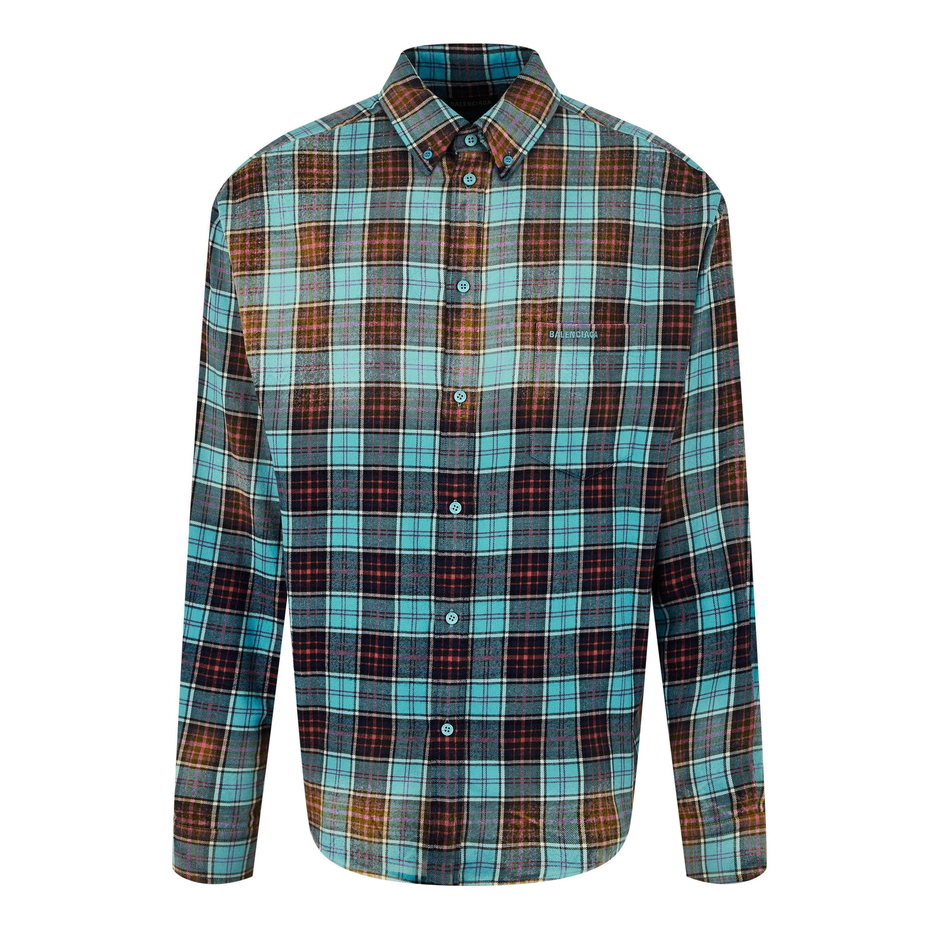 Long-Sleeve Plain Shirt