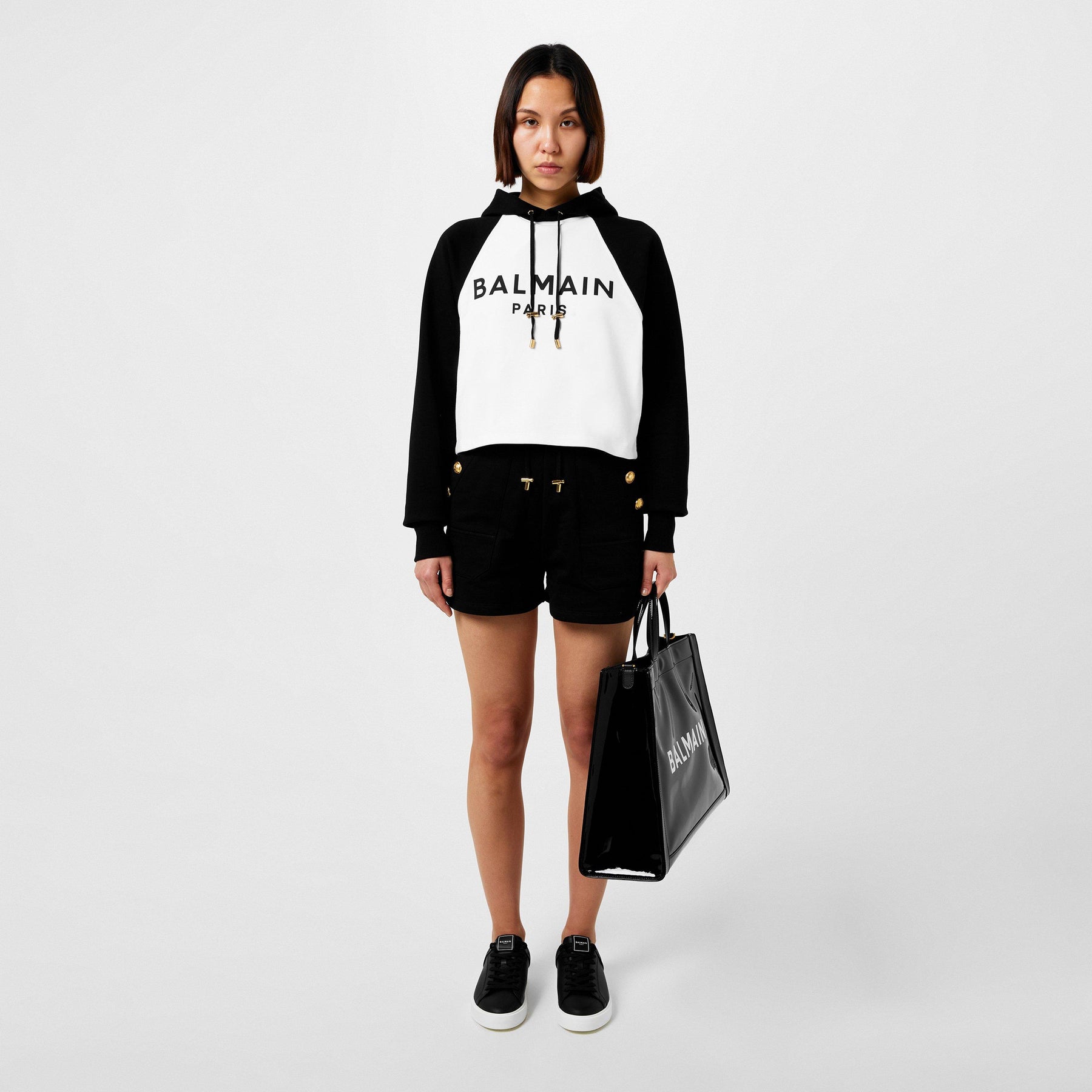 Six Button Jersey Shorts