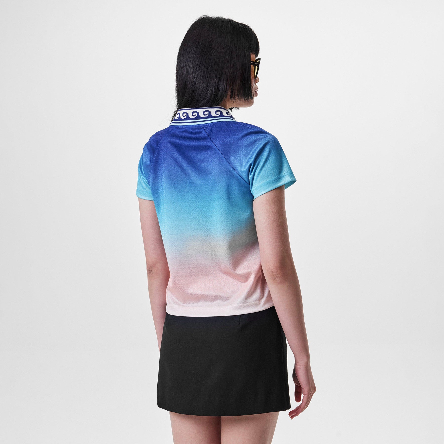 Jacquard Gradient Football Shirt