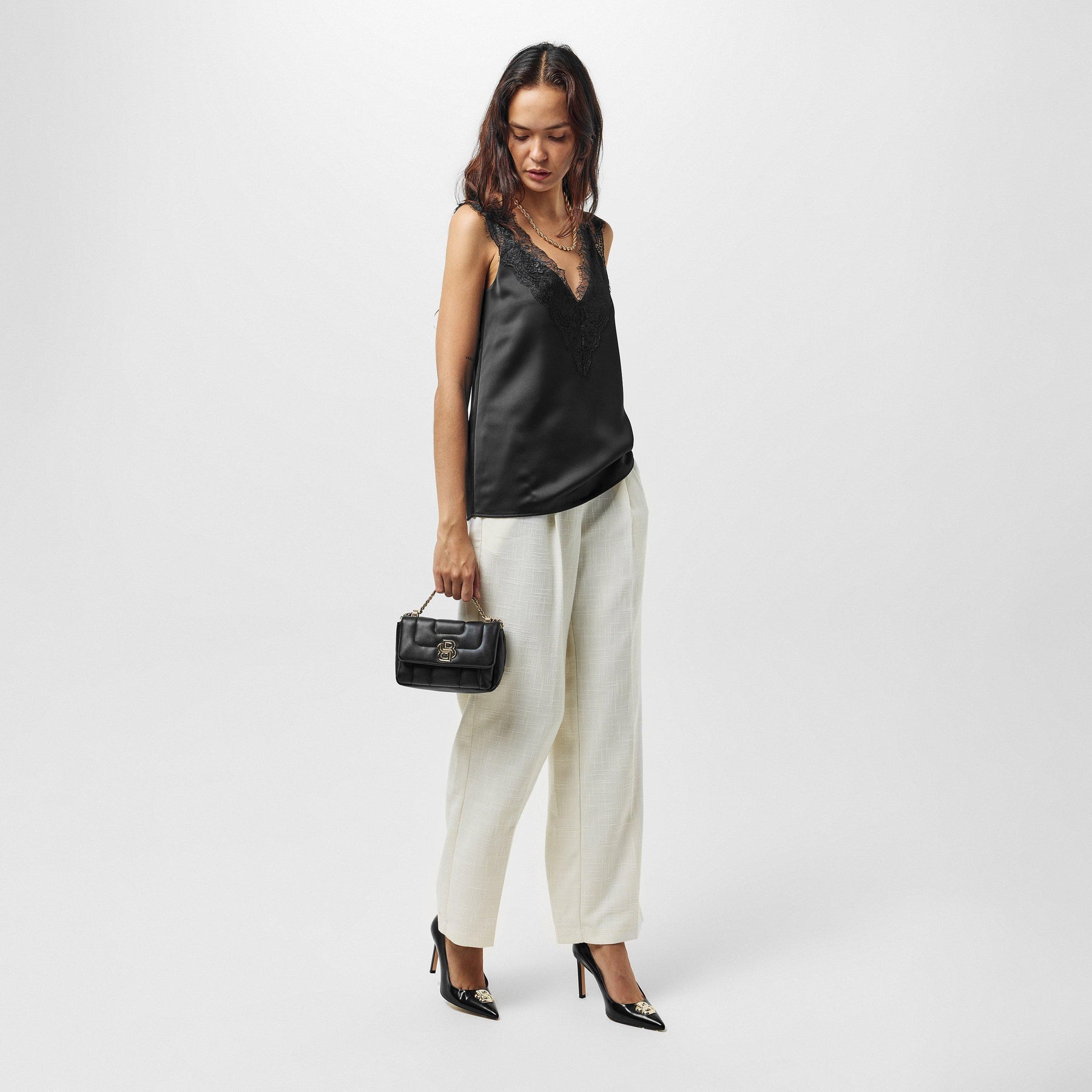 Belinga Satin Top