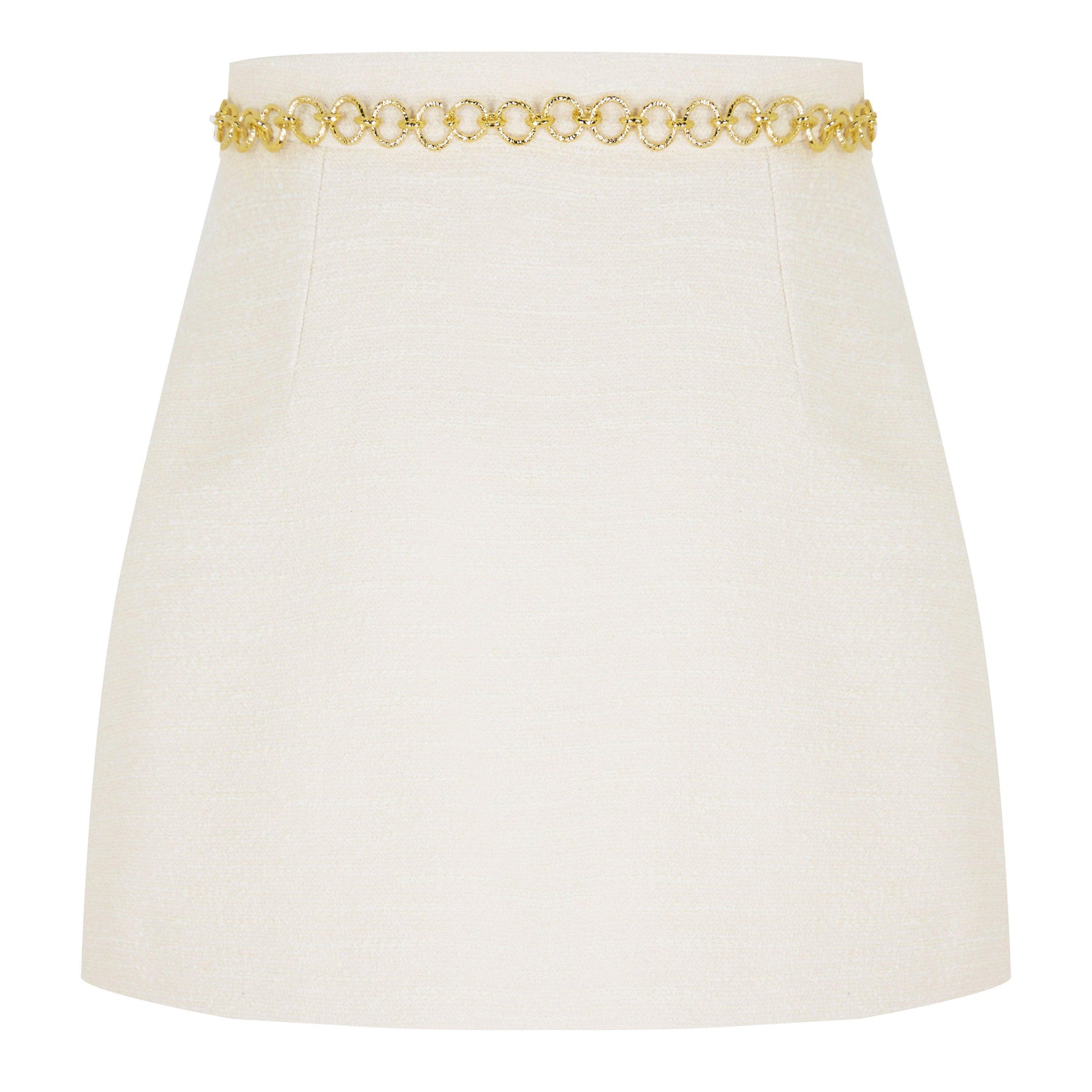 Bouclé Knit Mini Skirt