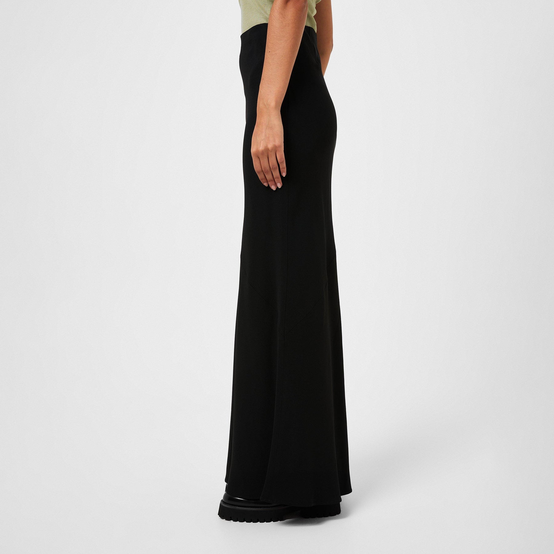 Long Skirt With Bias Cut