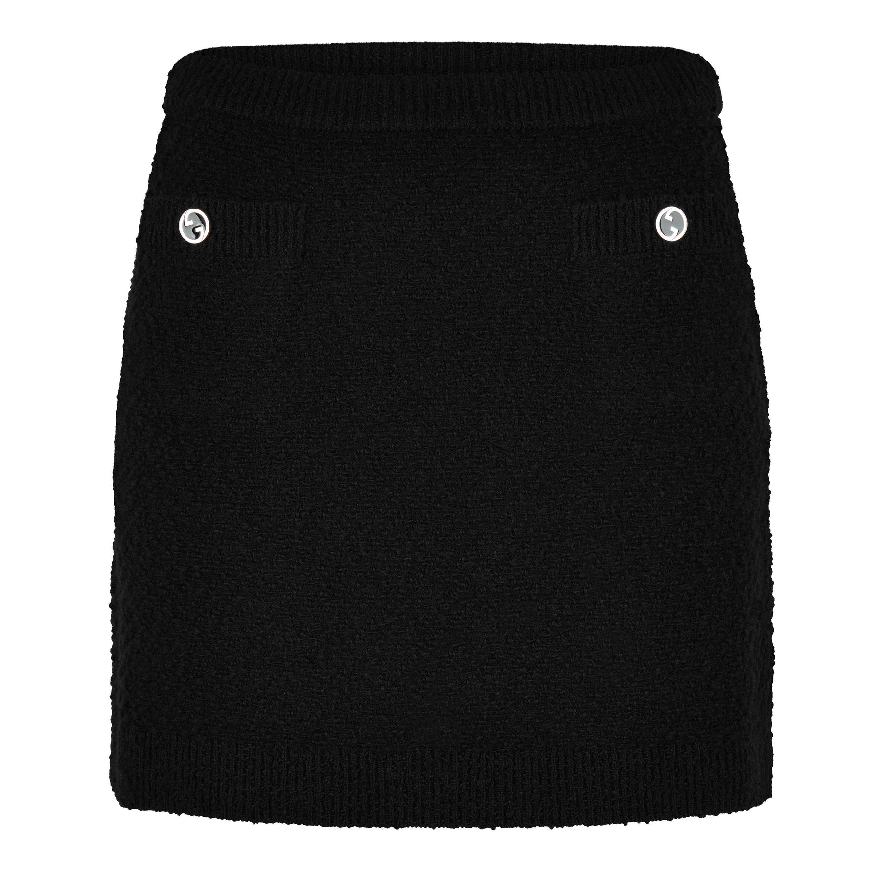 Women's Wool Knit Mini Skirt