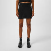 Women's Wool Knit Mini Skirt