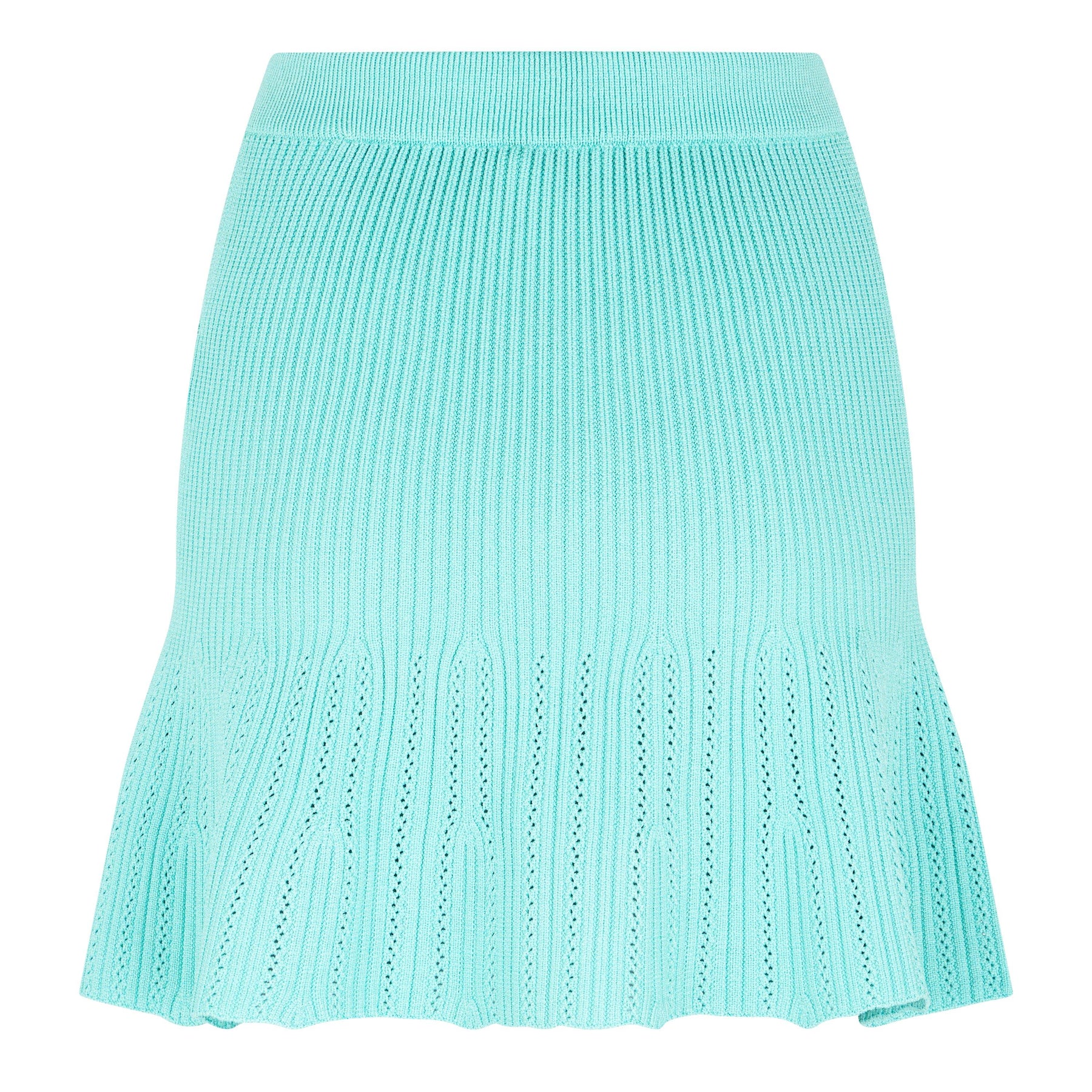 Balmain Knitted Skater Skirt