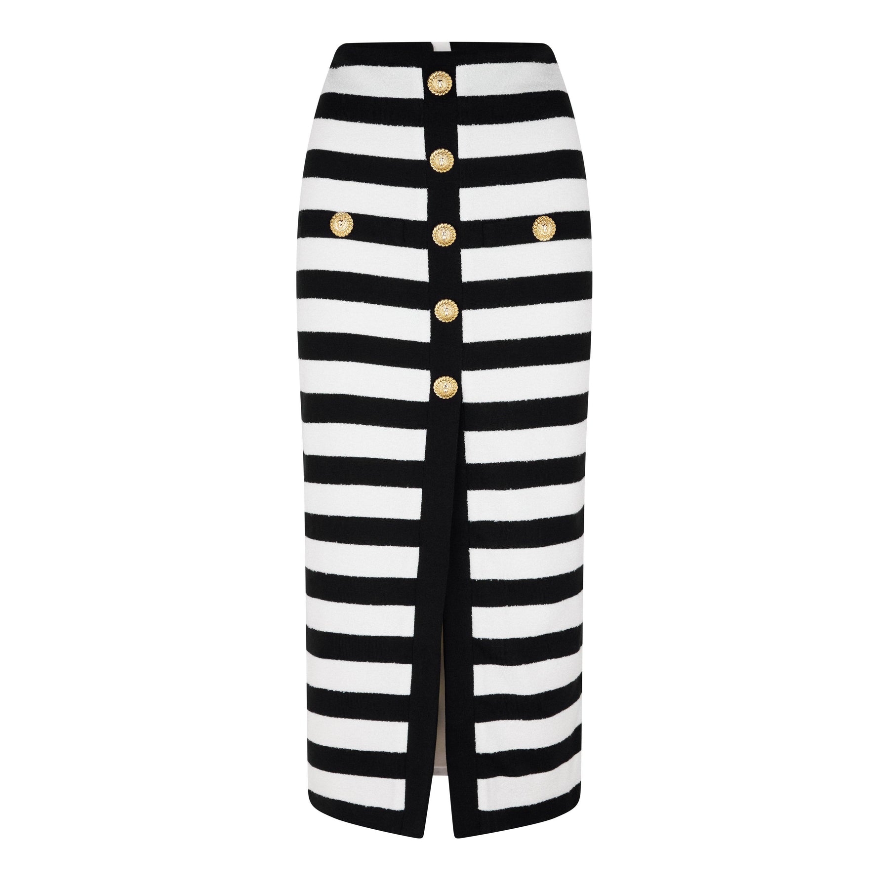 Striped Jersey Skirt