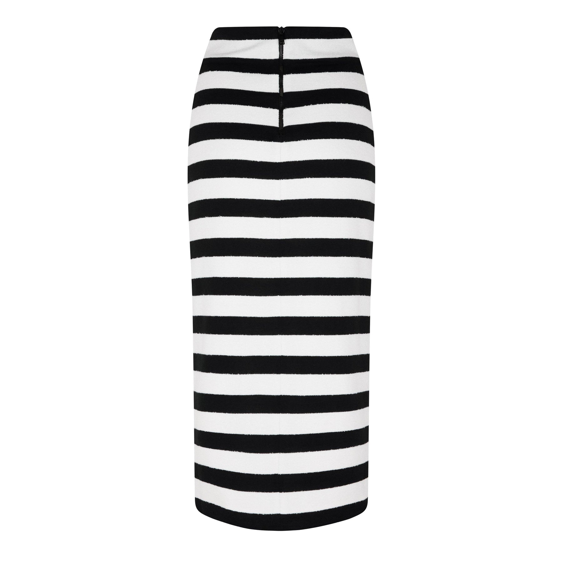 Striped Jersey Skirt