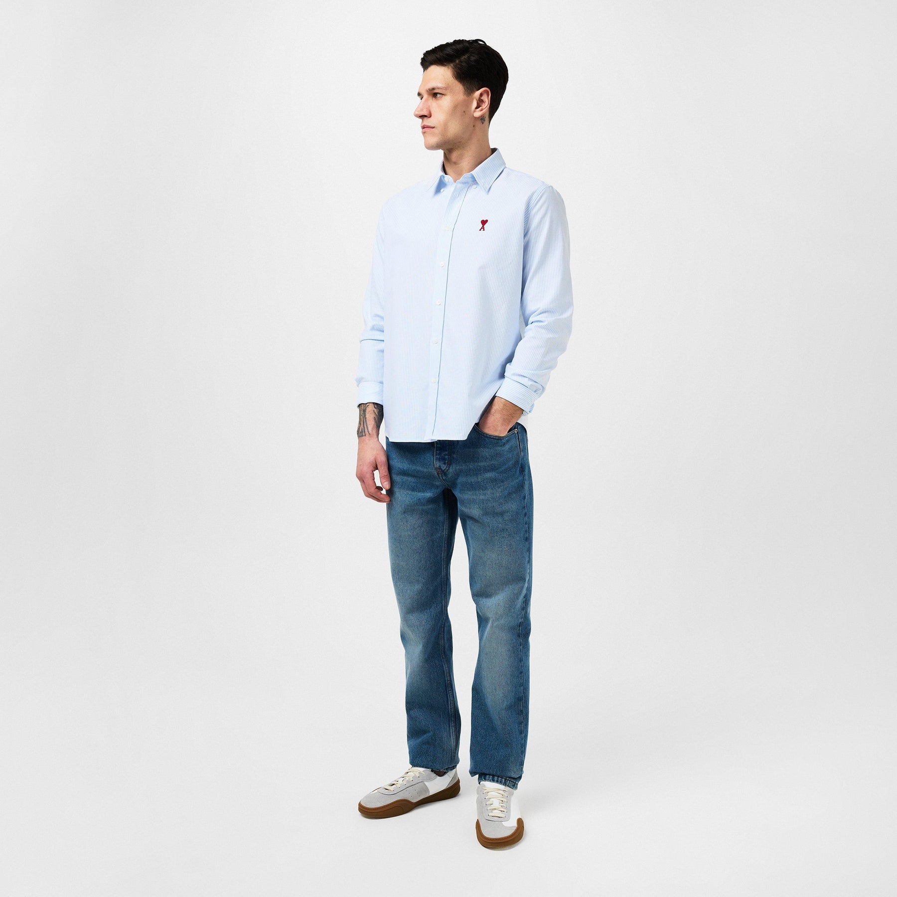 Ami De Coeur Striped Shirt