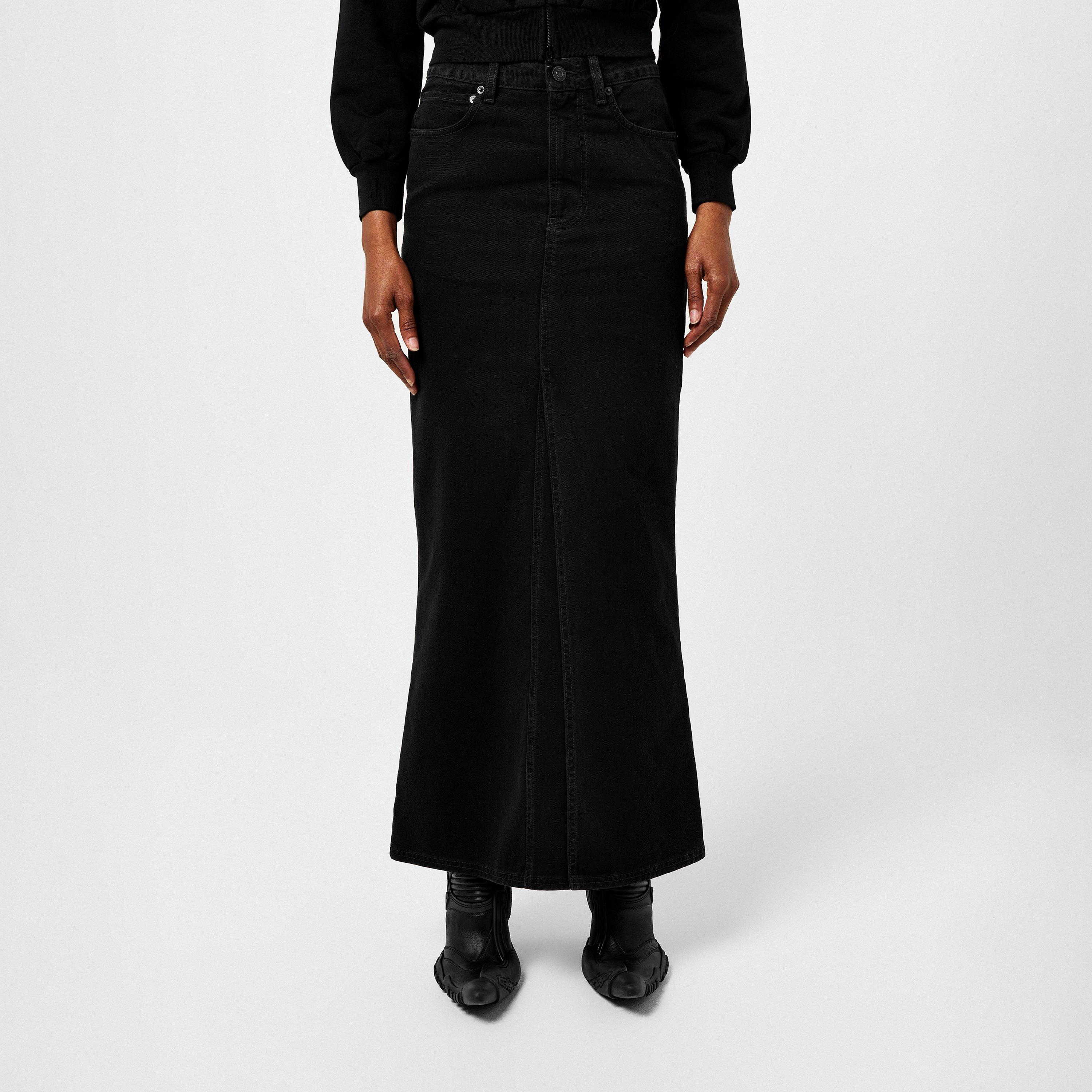 Denim Maxi Skirt