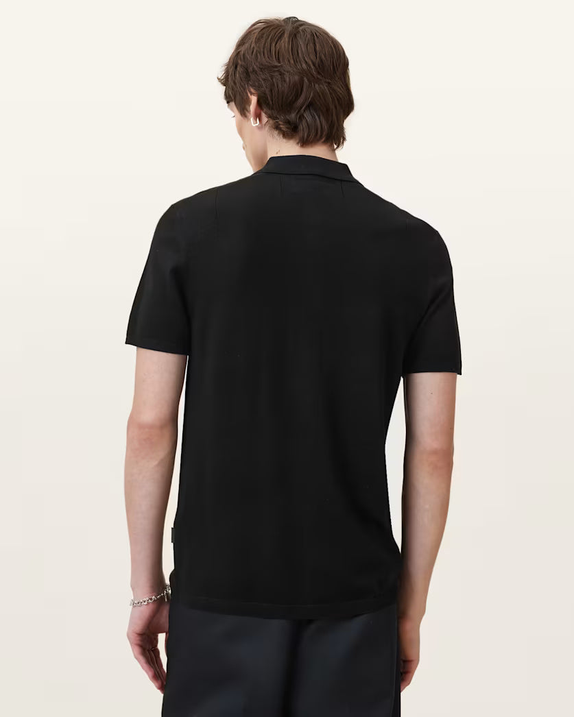 Maes Merino Short Sleeve Polo Shirt