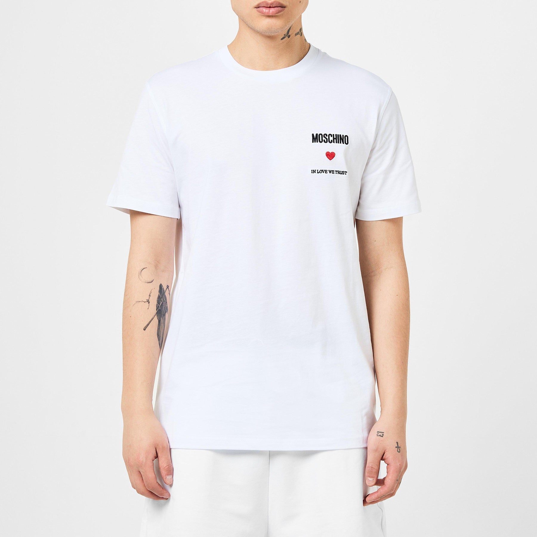 Embroidered In Love We Trust T-Shirt