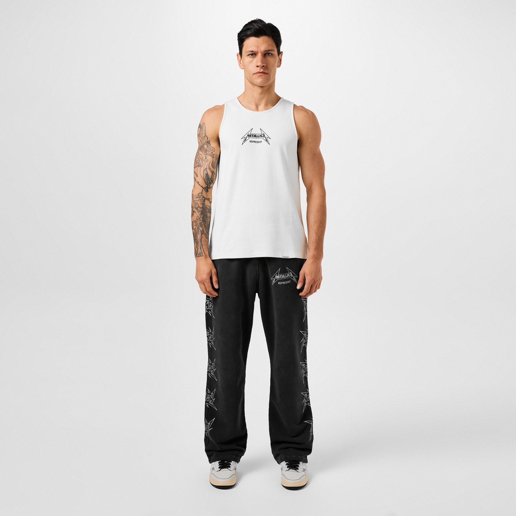 Men's Graphic Cotton X Metallica 40 Year Anniversary Tank Top