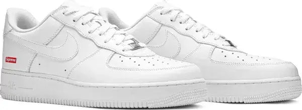 Nike Supreme x Air Force 1 Low 'Box Logo - White' - Size: UK 7 Sneakers | Shop From The Mirage