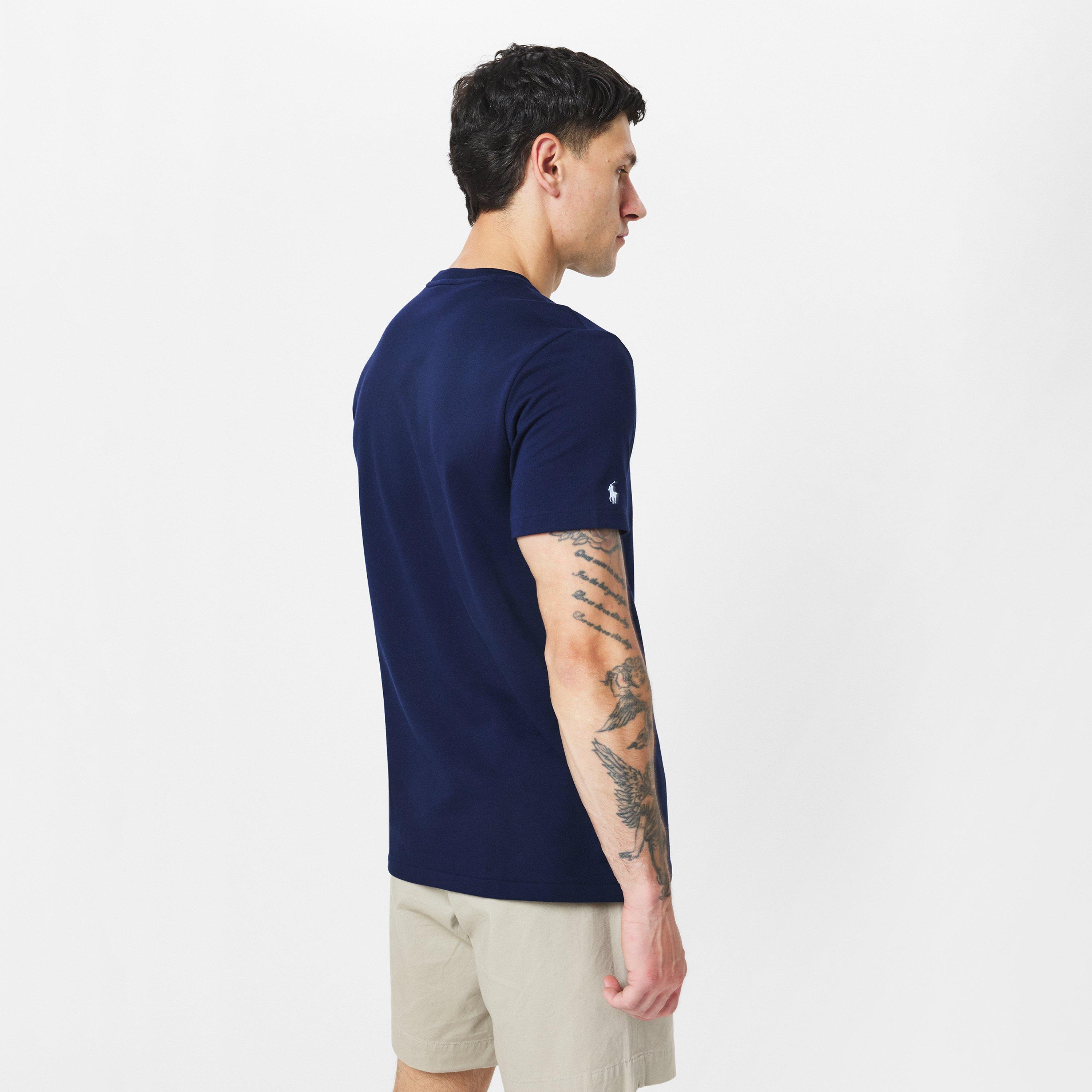 Men's Block Logo Regular Fit T-Shirt