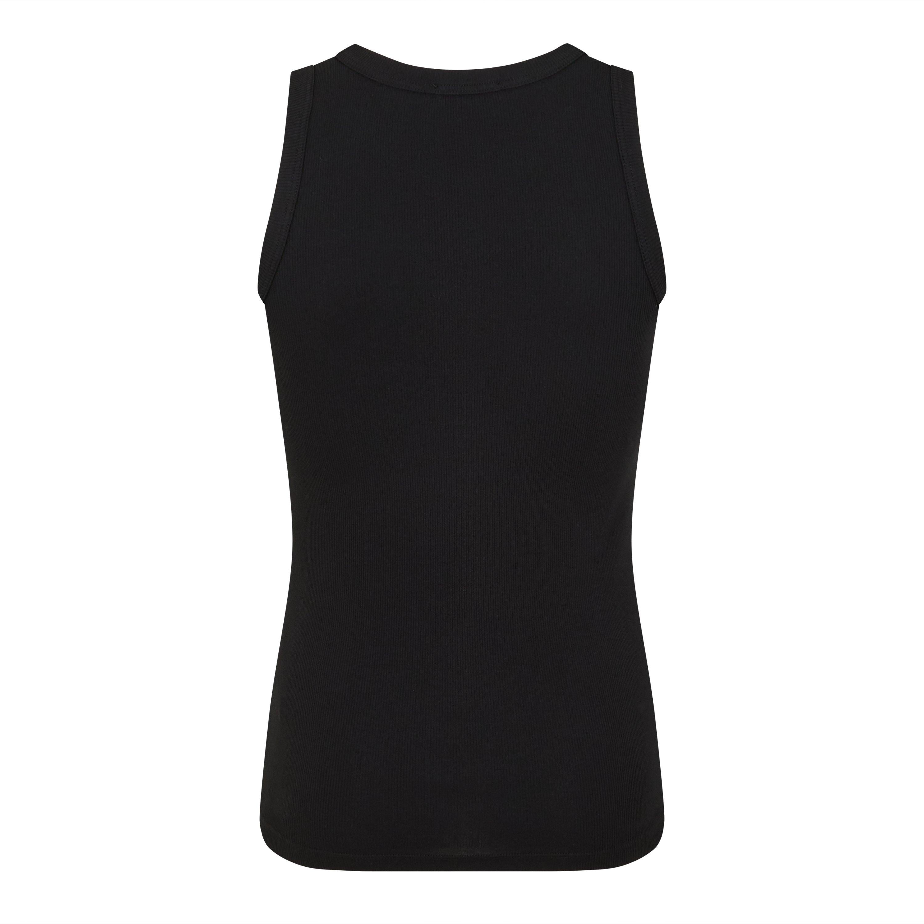 Logo Fitted Tank Vest