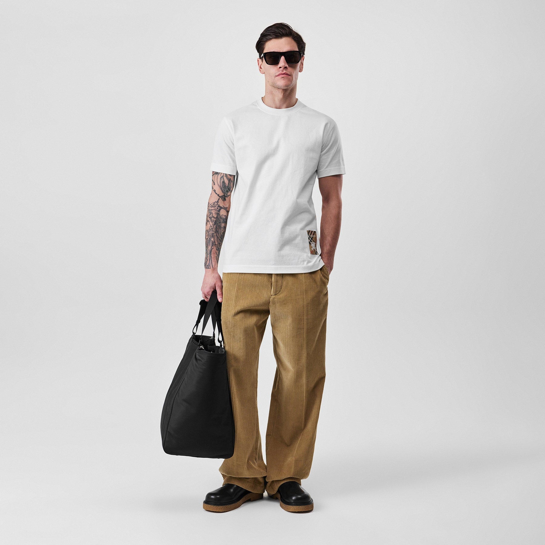Check Tab T-Shirt