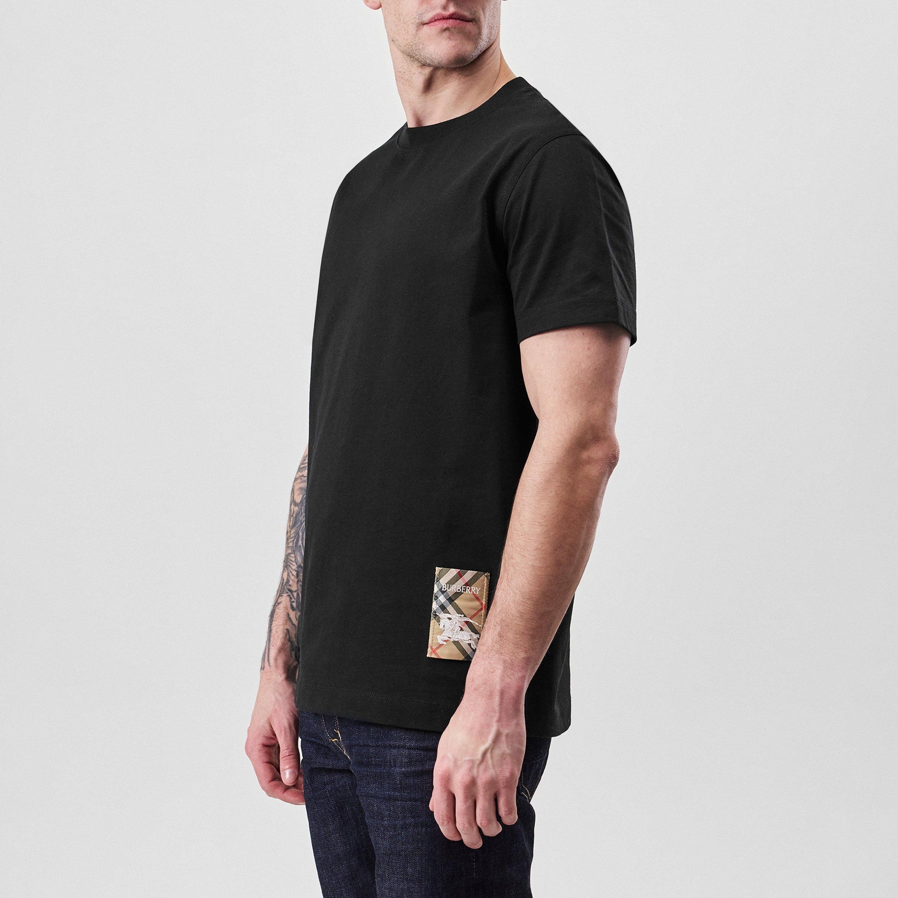 Check Tab T-Shirt