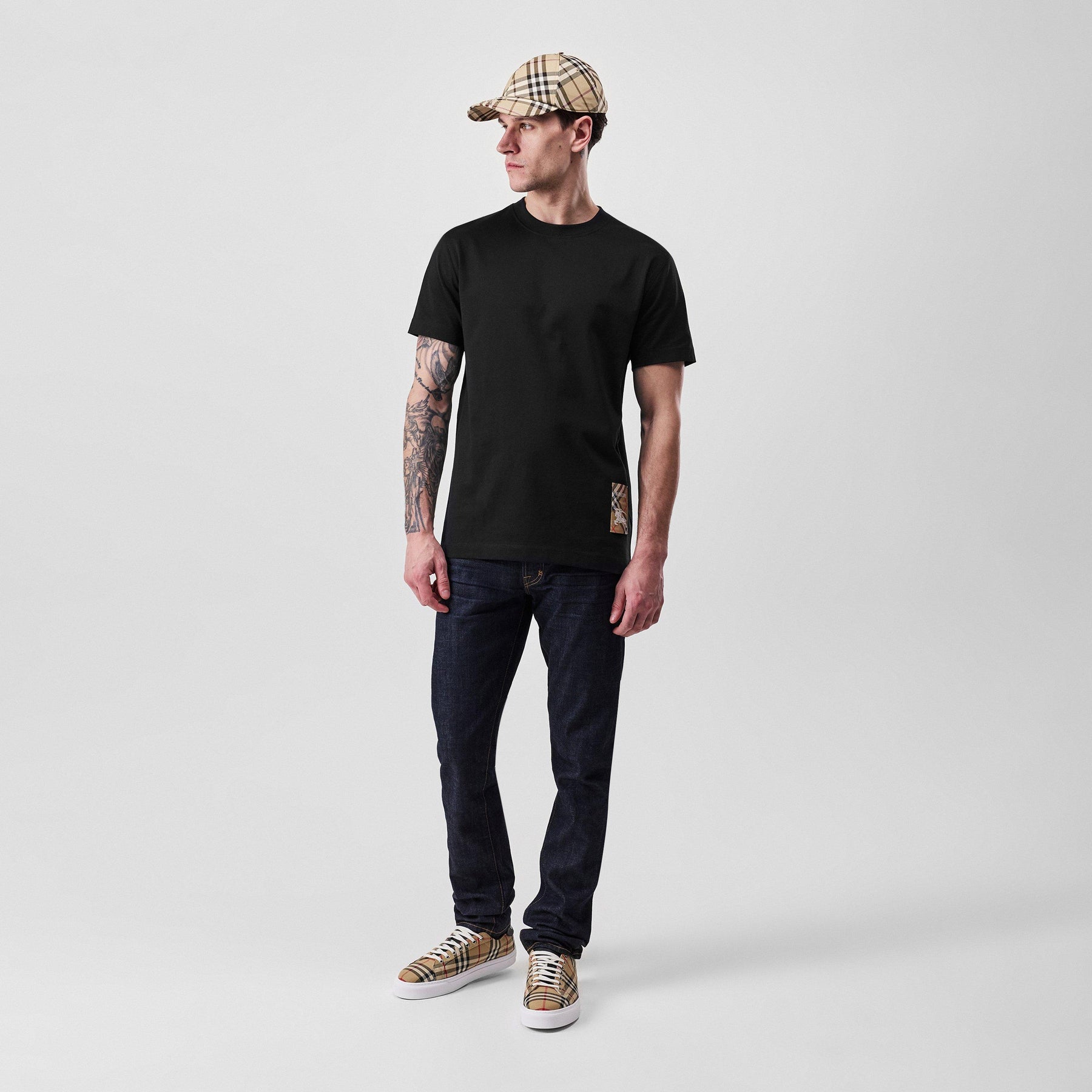Check Tab T-Shirt