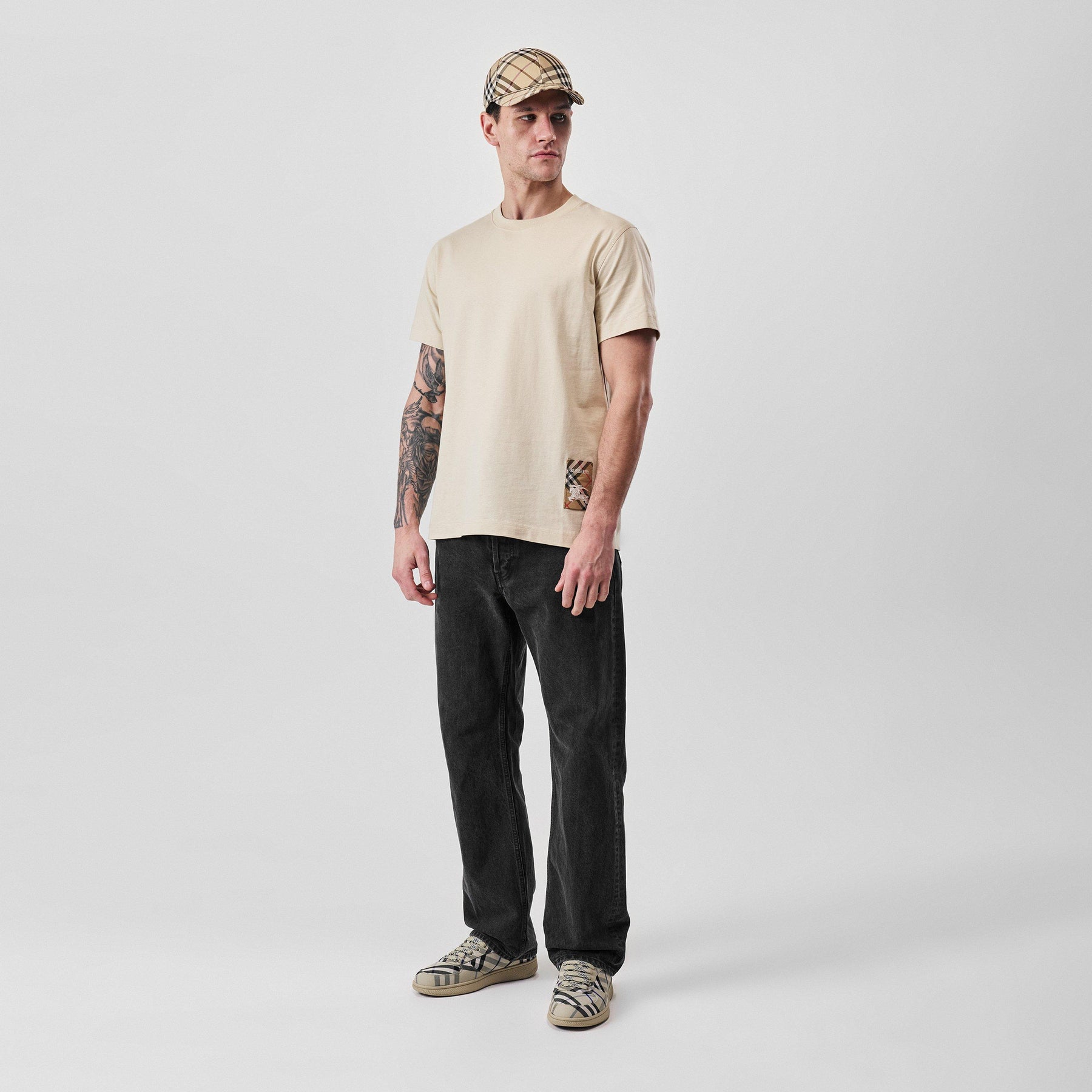 Check Tab T-Shirt