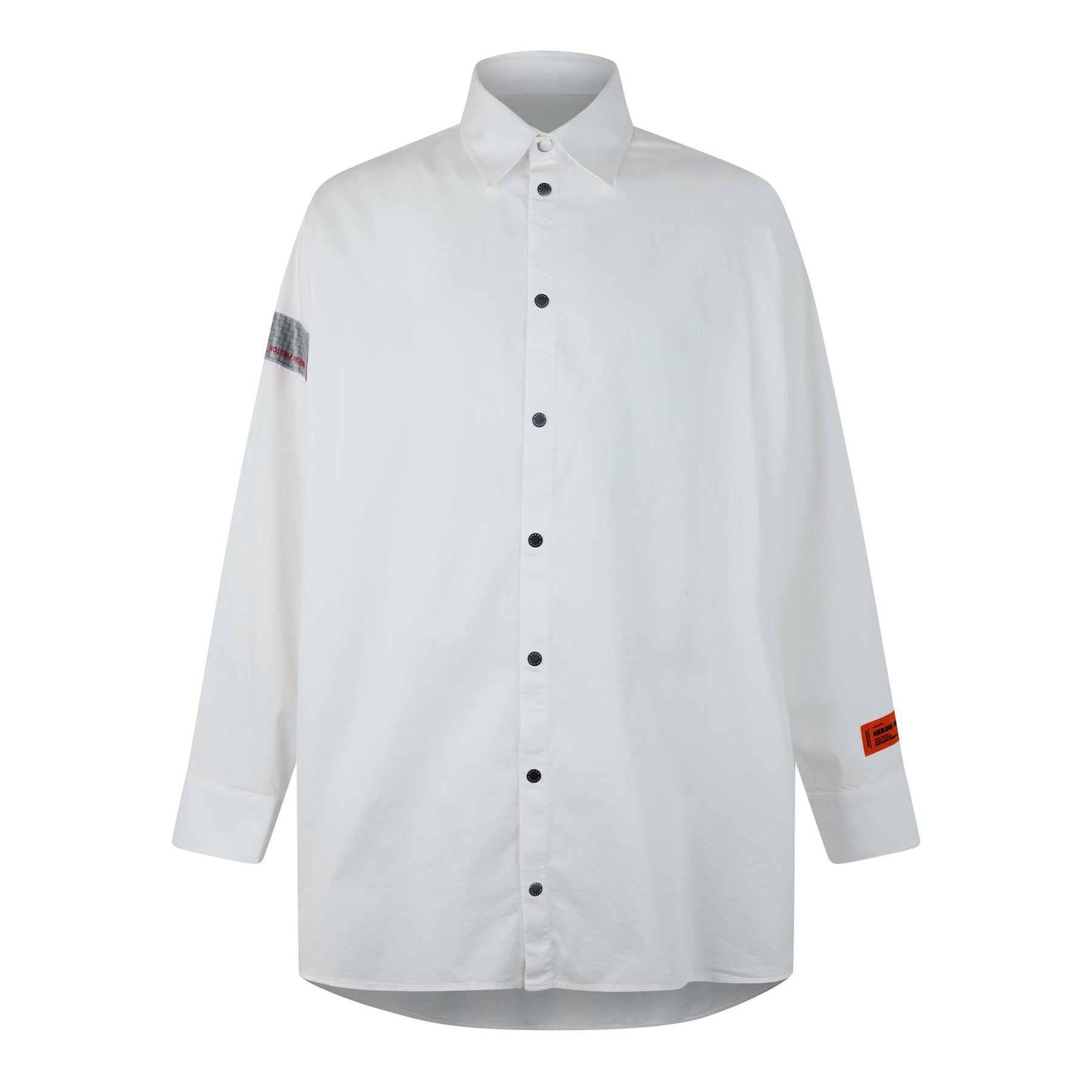 Stripe-Detail Popeline Shirt
