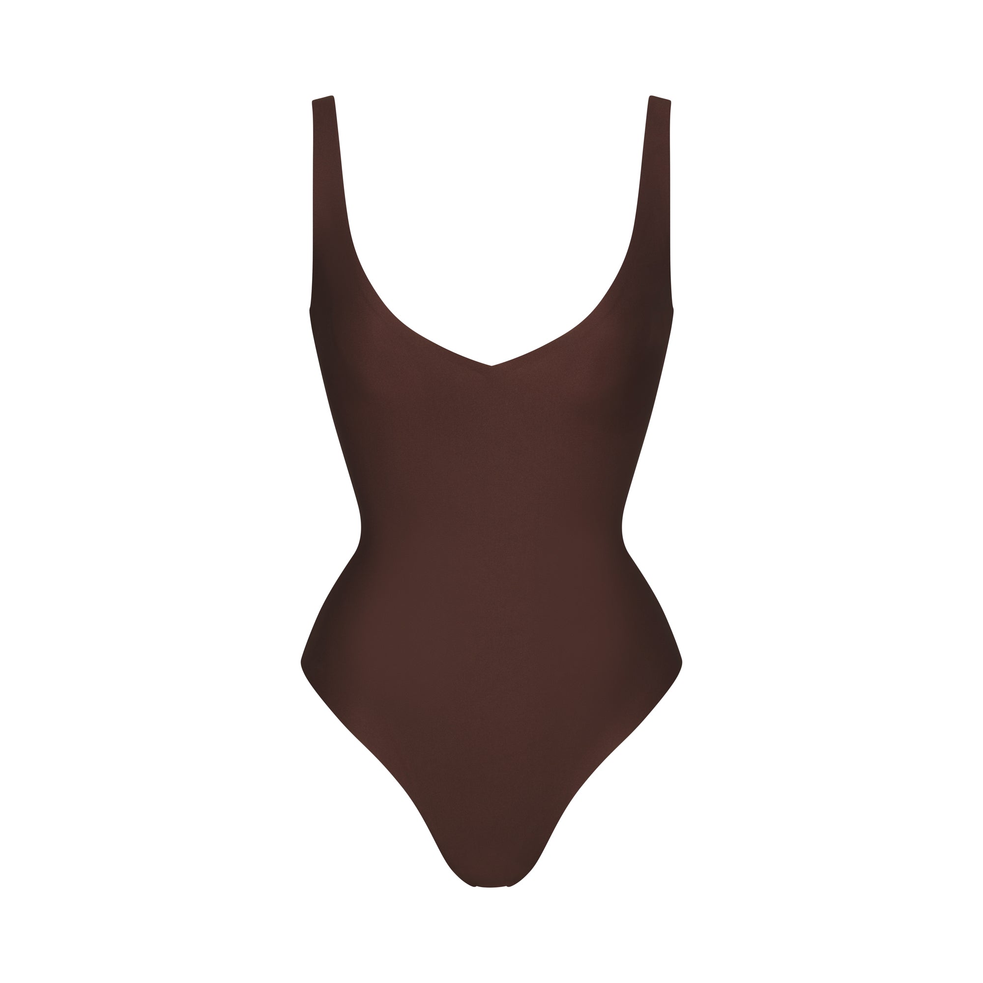 Skims Body Unlined Plunge Thong Bodysuit