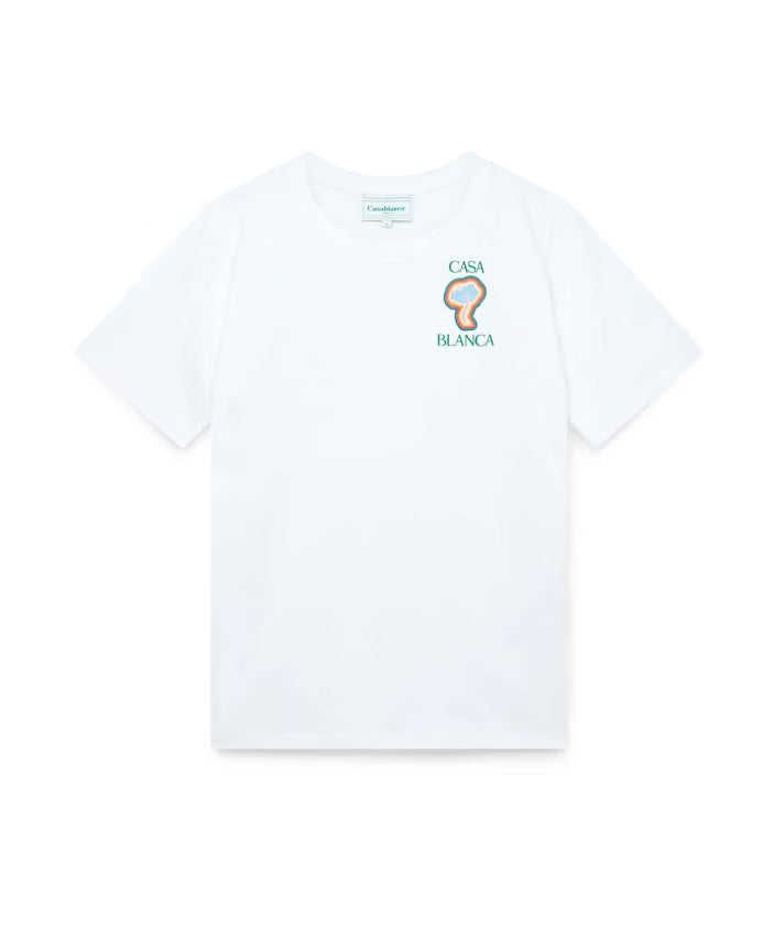 Casablanca Cotton Logo Print T-Shirt
