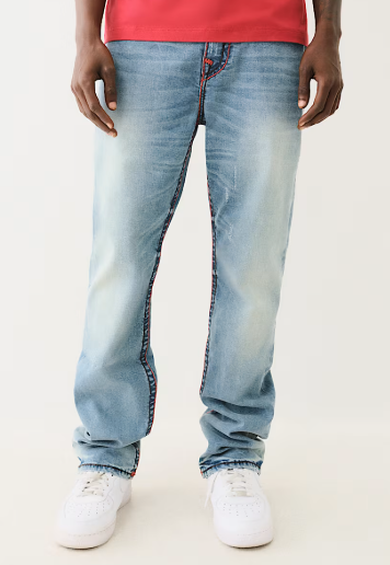 RICKY SUPER T TRIPLE HORSESHOE STRAIGHT JEAN