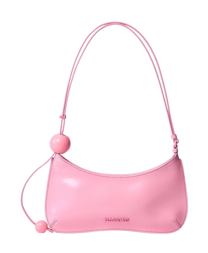 Pearl Shoulder Bag with Beaded Handle