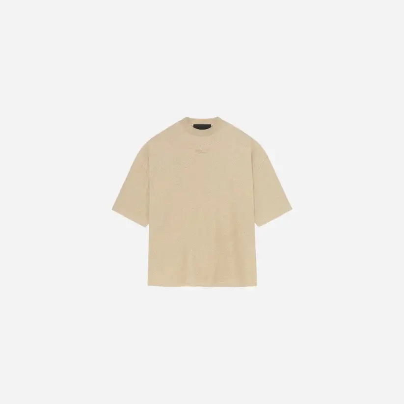 Essentials FEAR OF GOD ESSENTIALS TEE GOLD HEATHER - Size: XS T-Shirts | Shop From The Mirage