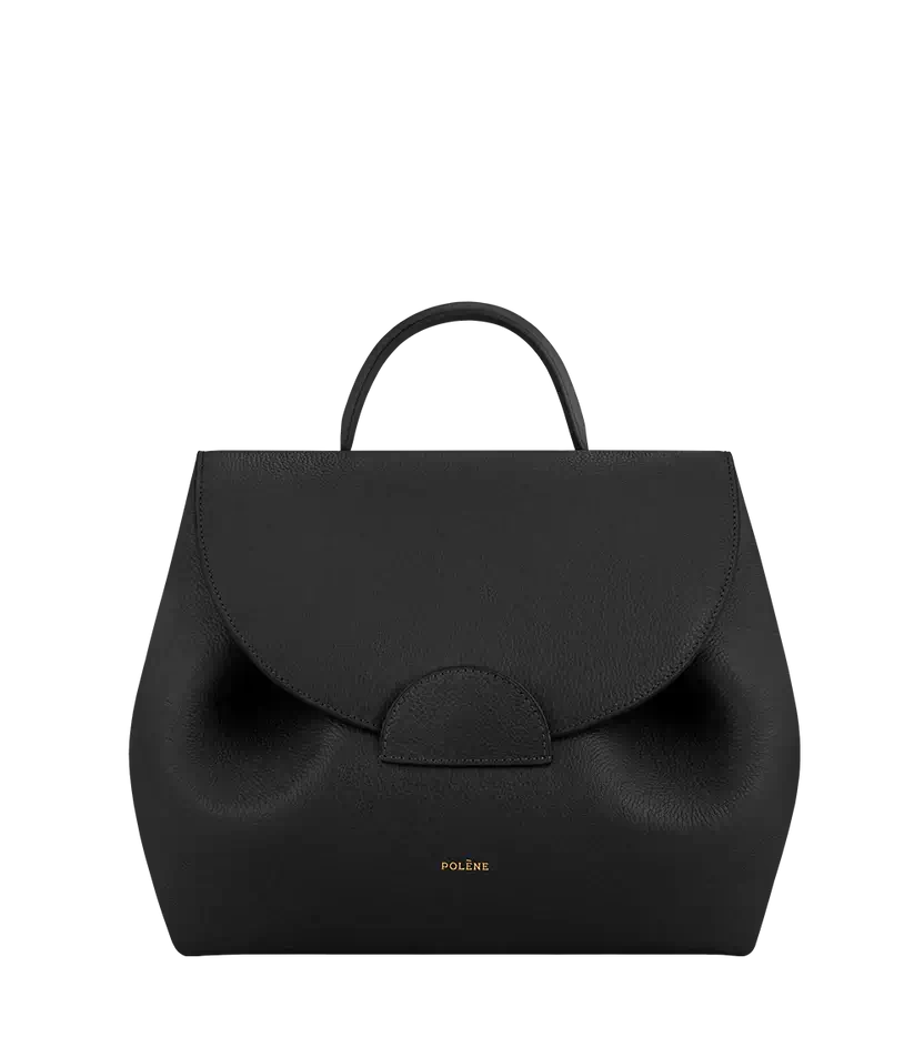 Polene Numéro Un Edition Textured Black - Size: One Size Bags | Shop From The Mirage