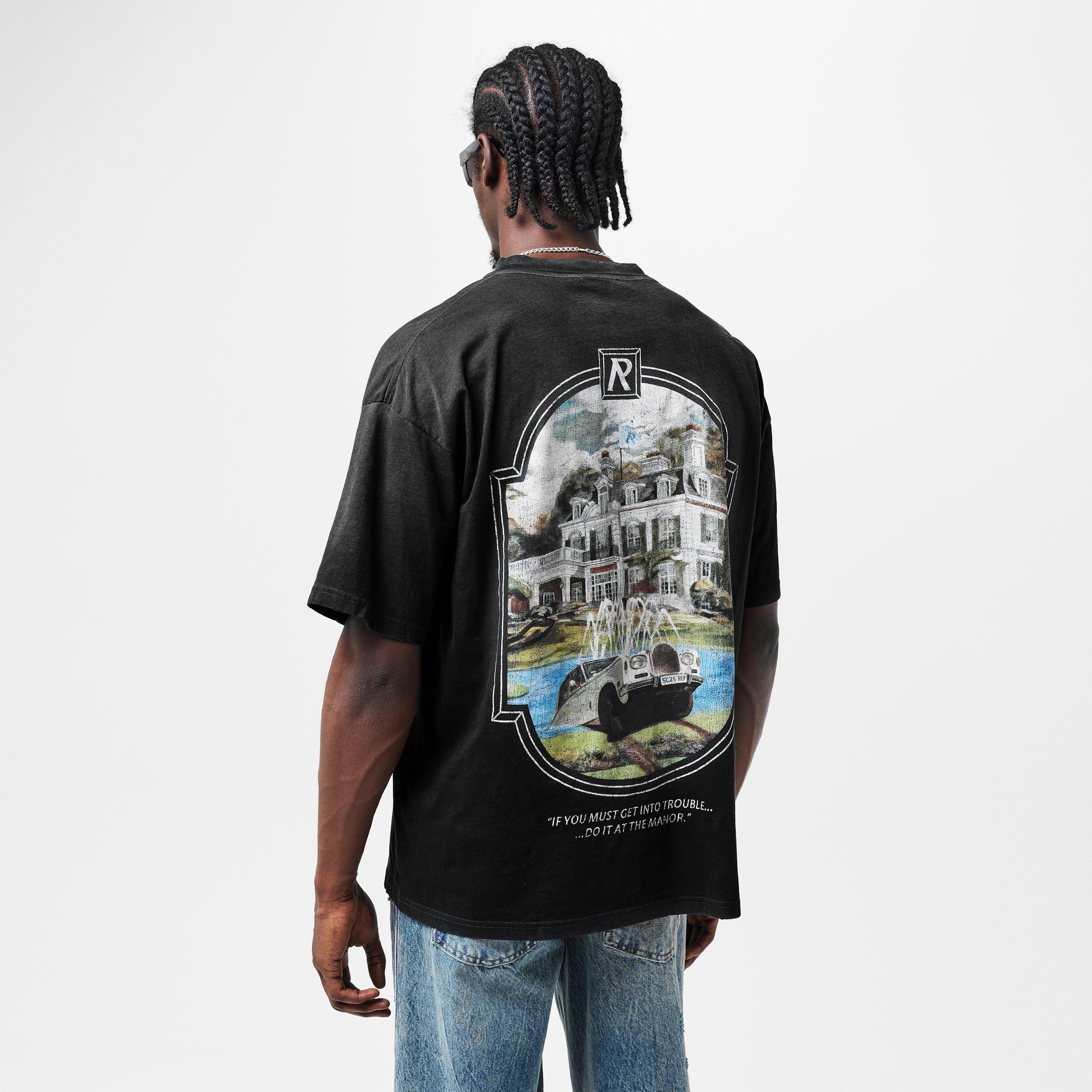 Revere Manor Cotton Hemp Short Sleeve Oversized T-Shirt
