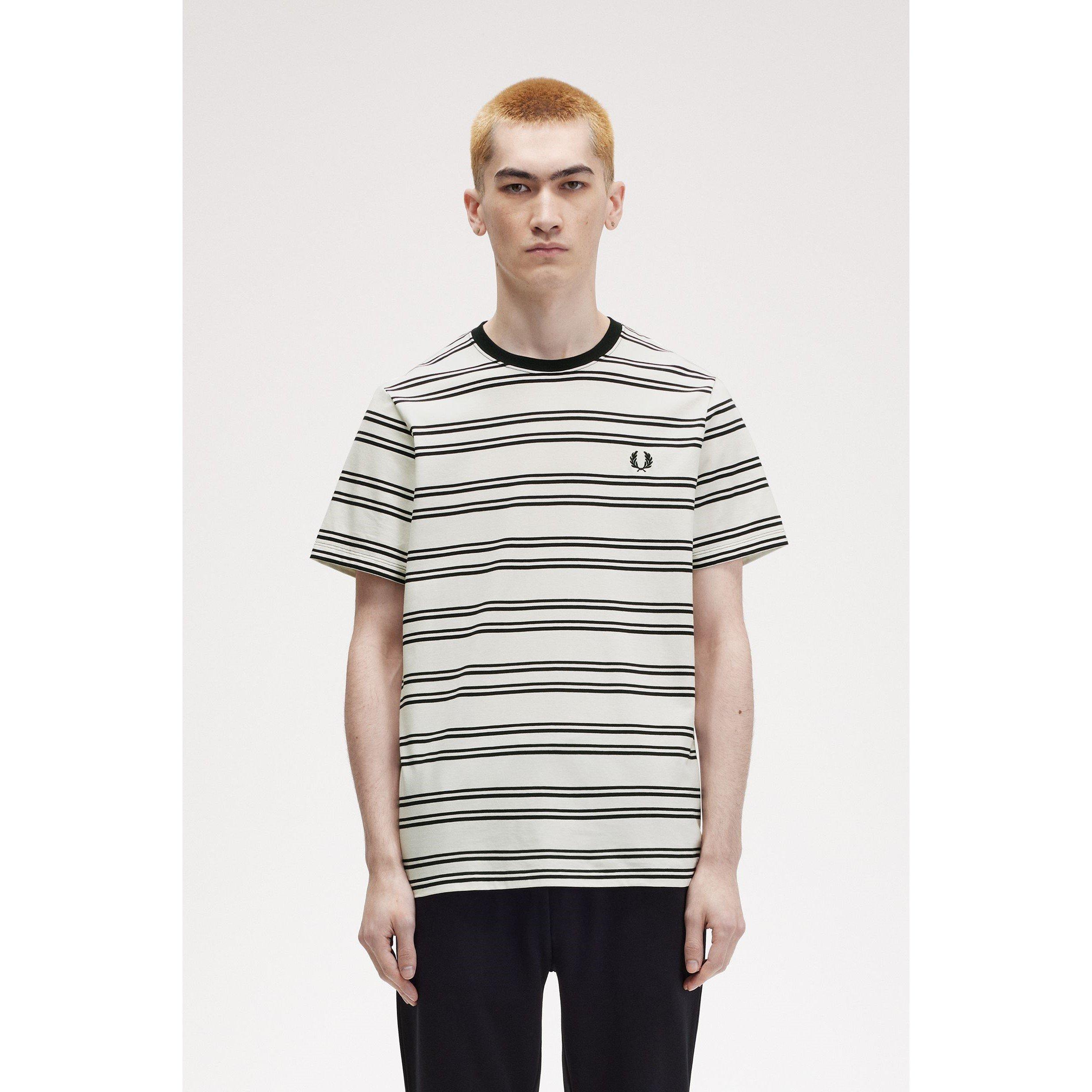 Fine Stripe Regular Fit T-Shirt